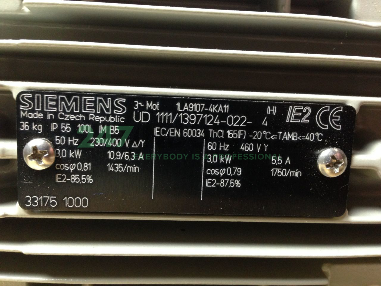 1LA9107-4KA11 Siemens Image 2