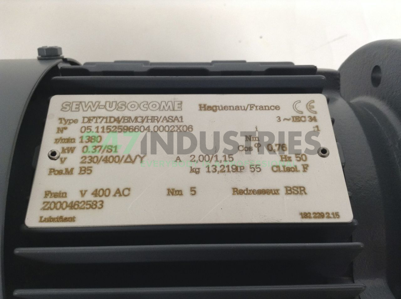 DFT71D4/BMG/HR/ASA1 SEW-EURODRIVE Image 2