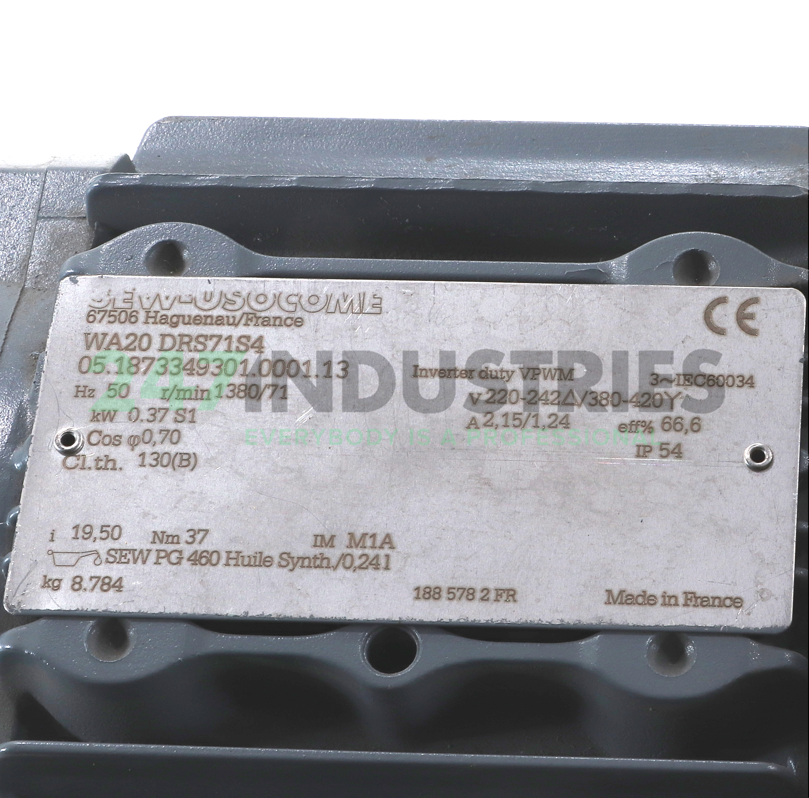 WA20/DRS71S4 SEW-EURODRIVE Image 2