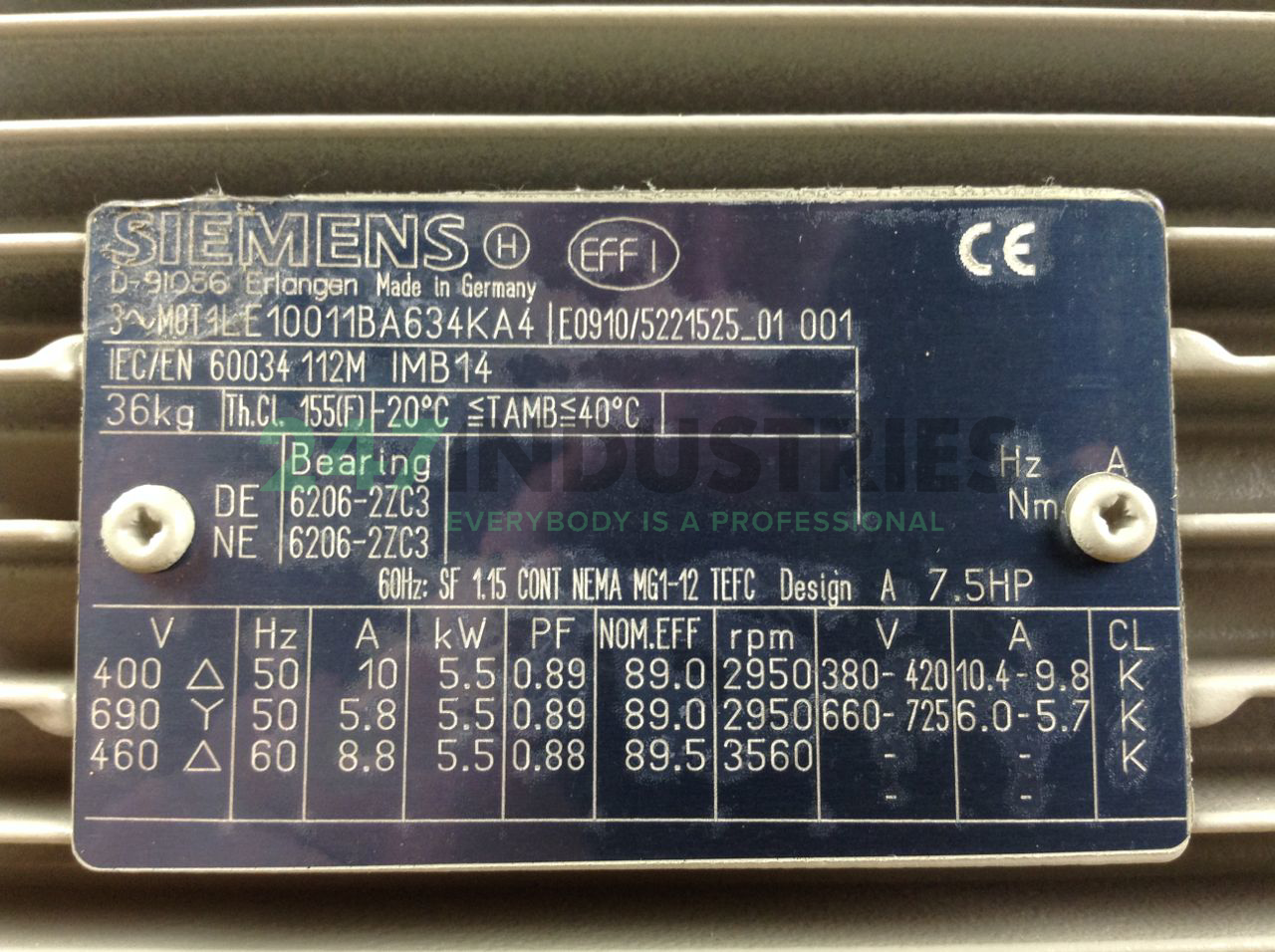 1LE1001-1BA63-4KA4 Siemens Image 2