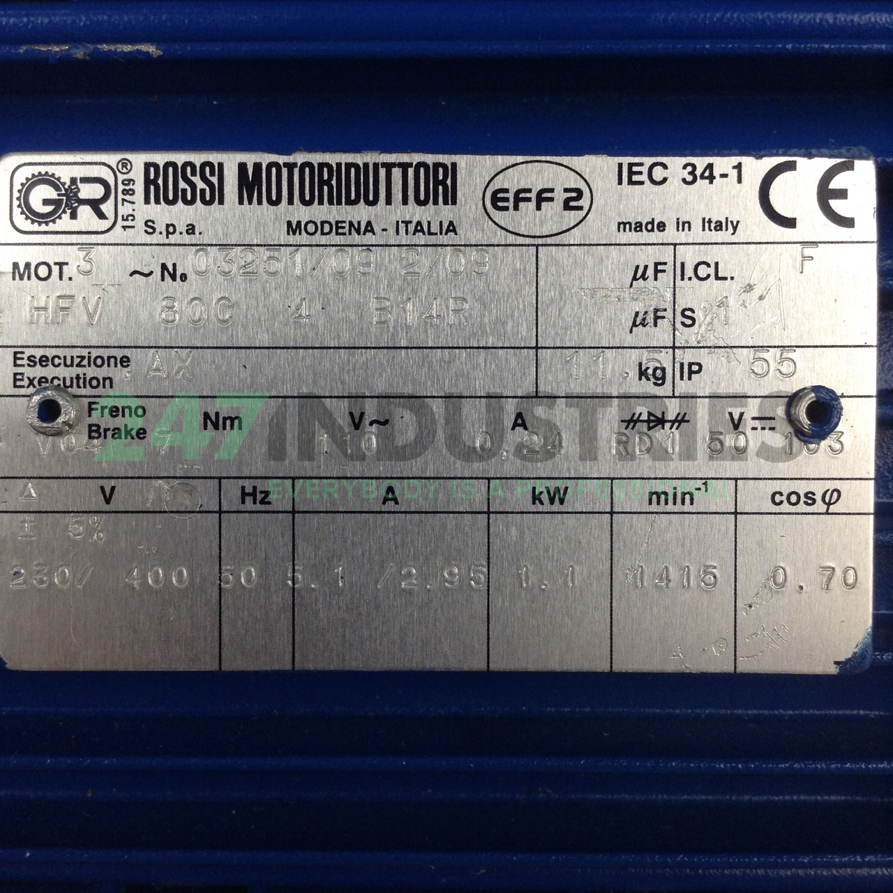 HFV80C423040060B14R Rossi Image 2