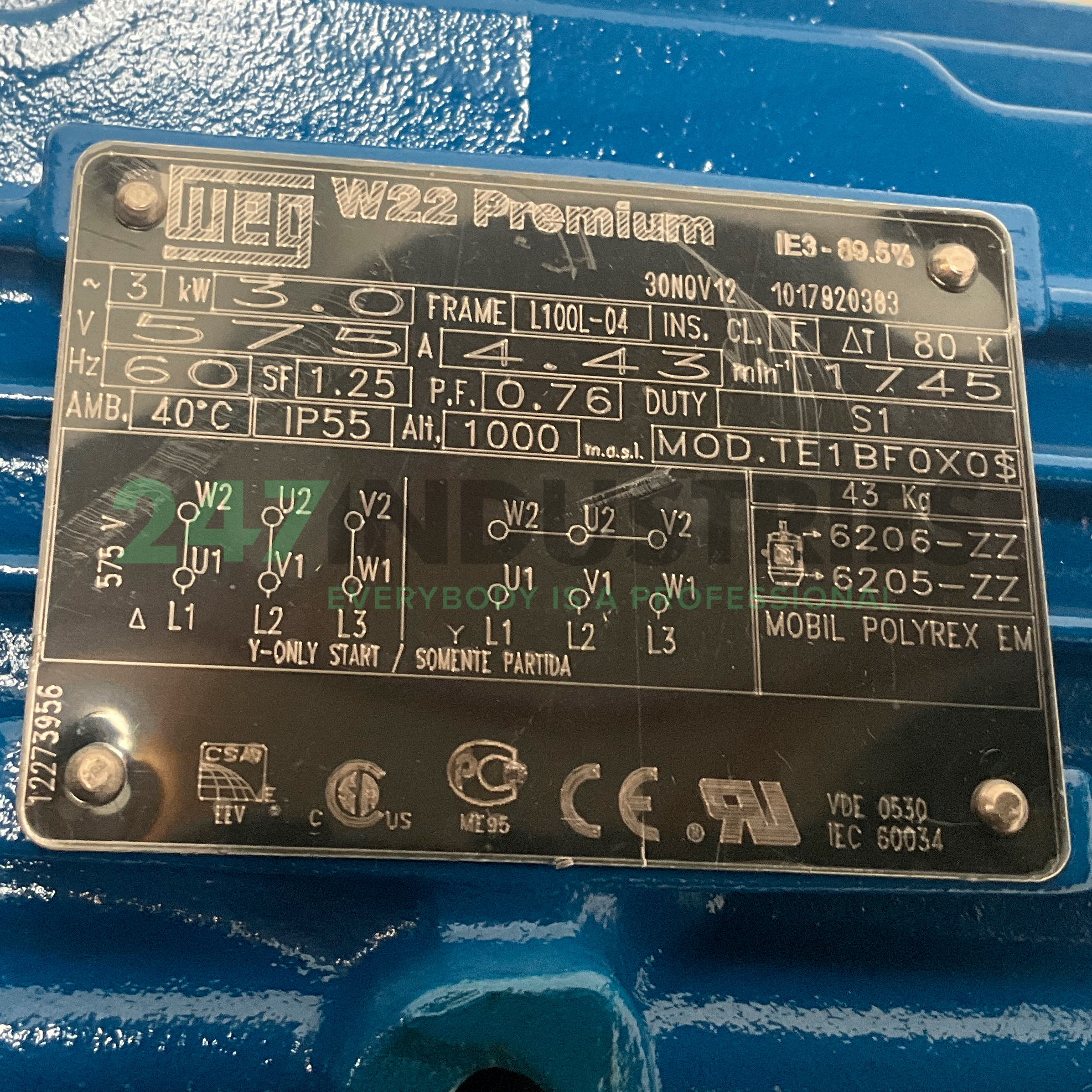 3K35CI3100L4B35 WEG Image 4