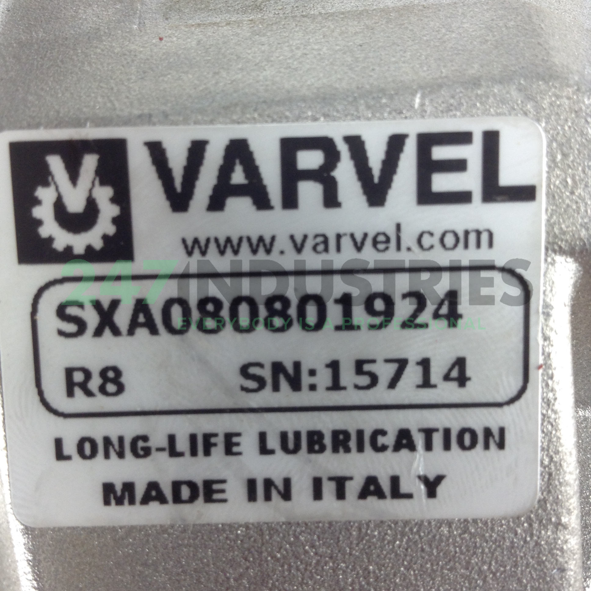 SXA080801924 Varvel Image 2