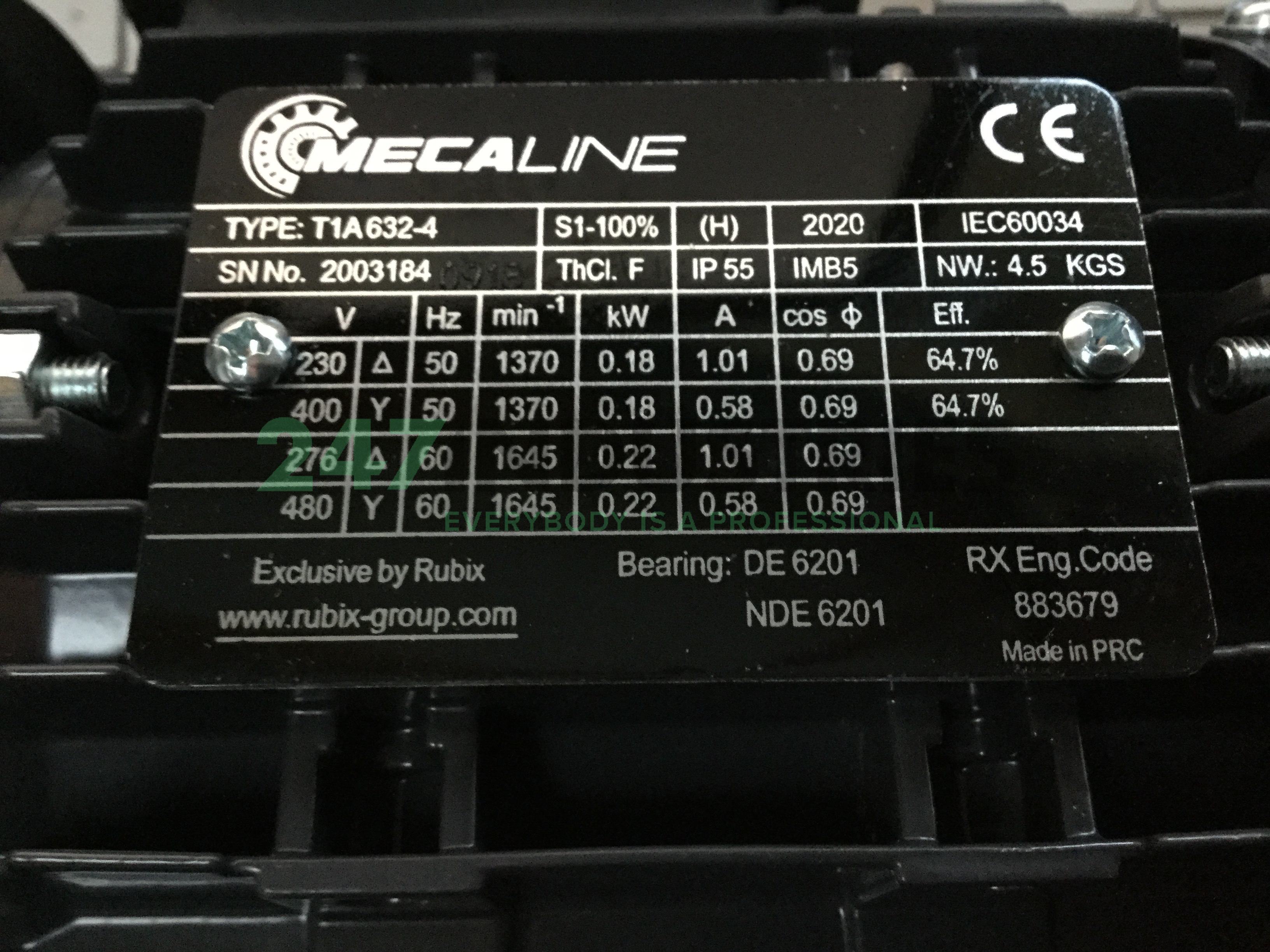 T1A632-4B5 Mecaline Image 4