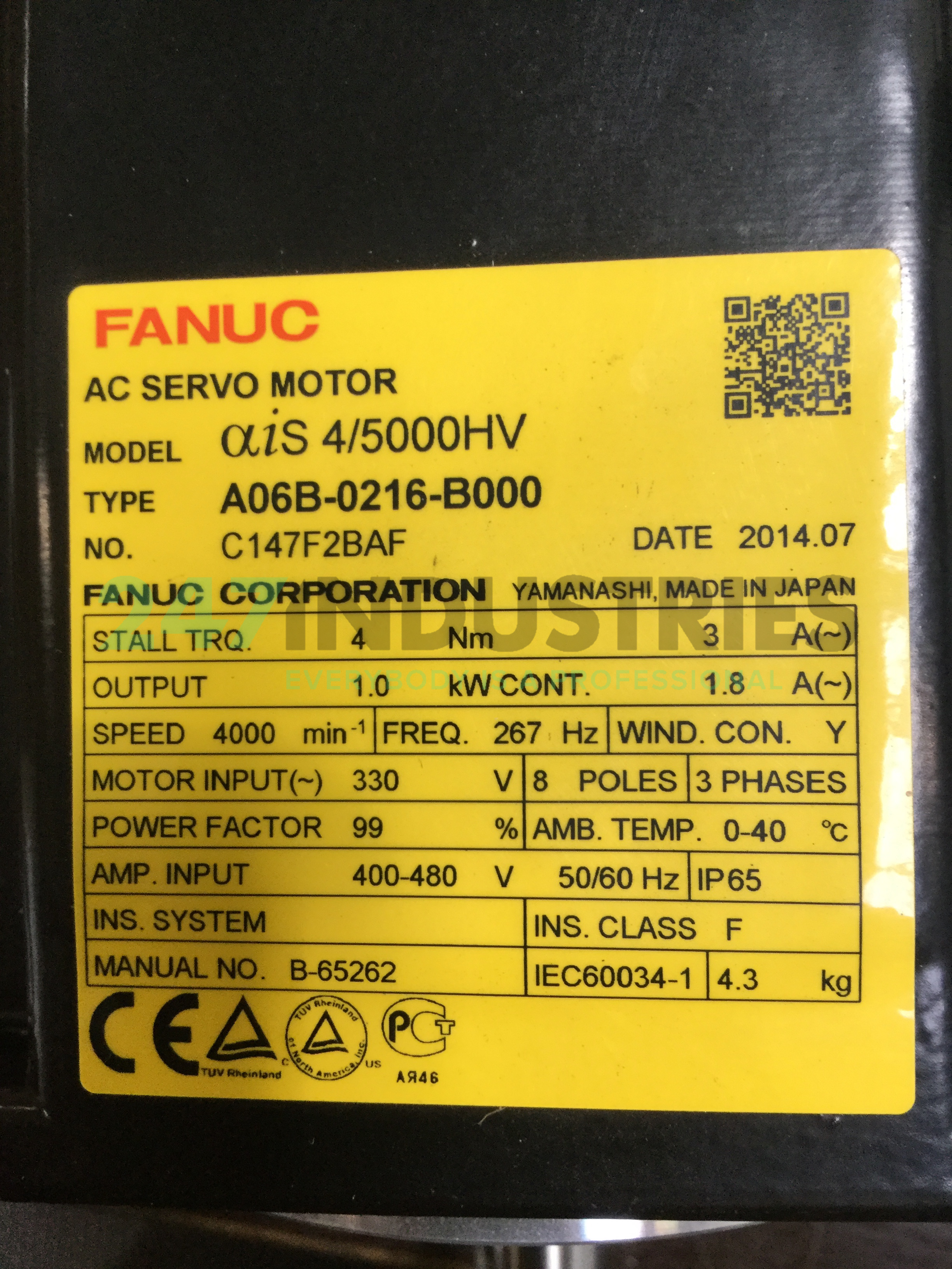 A06B-0216-B000 Fanuc Image 4