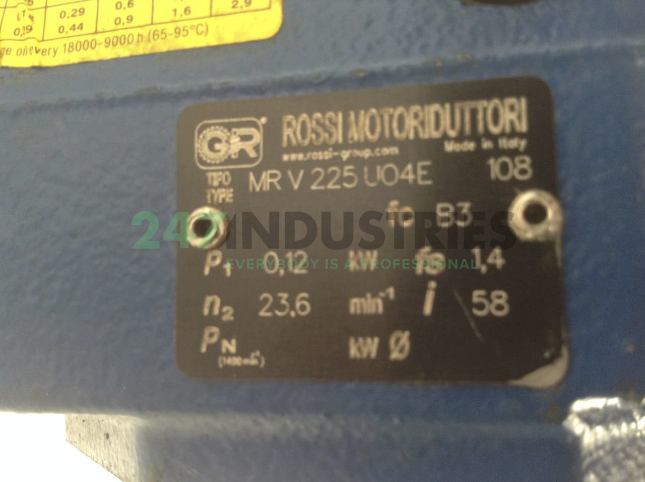 MRV225UO4E-F063A4B14/ Rossi Image 2