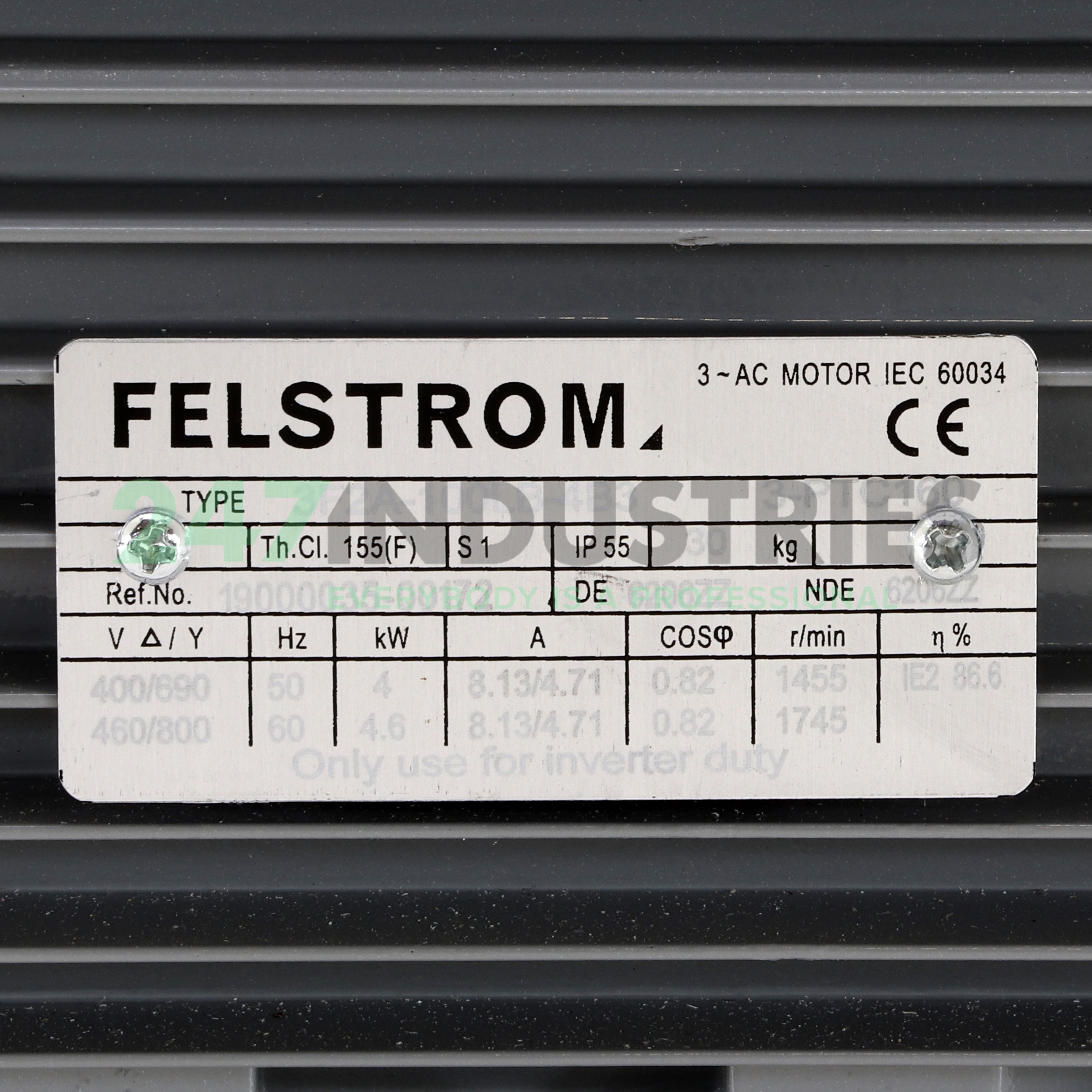 3F2A-100LB-4B3 Felstrom Image 2