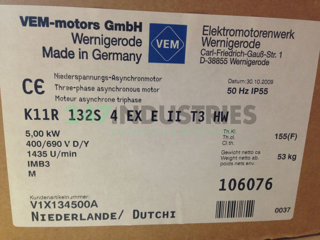 K11R132S4EXB3 VEM Image 3