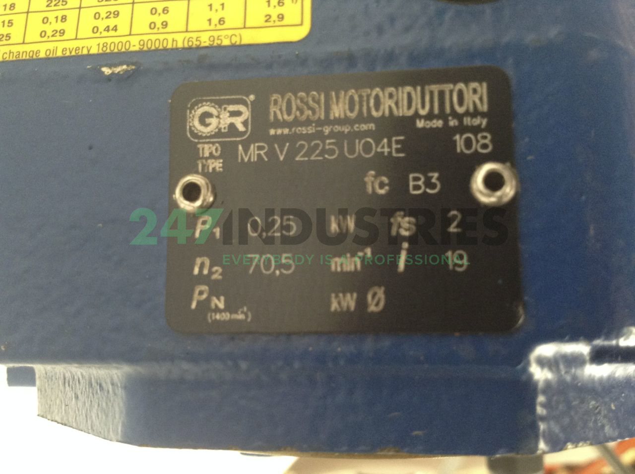 MRV225UO4E-F063C4B14/ Rossi Image 2