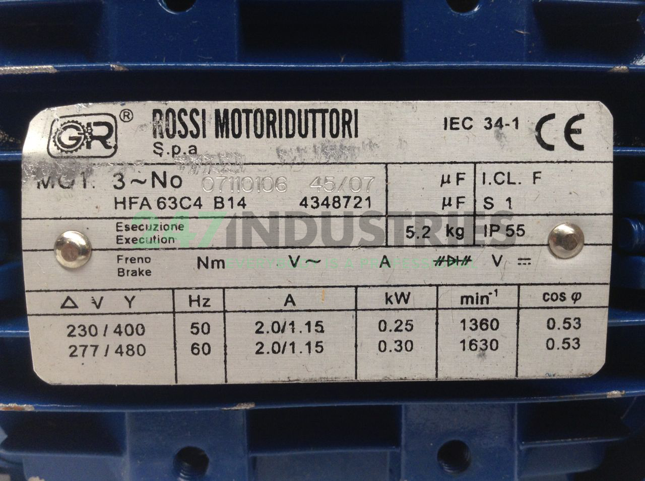 MRV225UO4E-F063C4B14/ Rossi Image 3