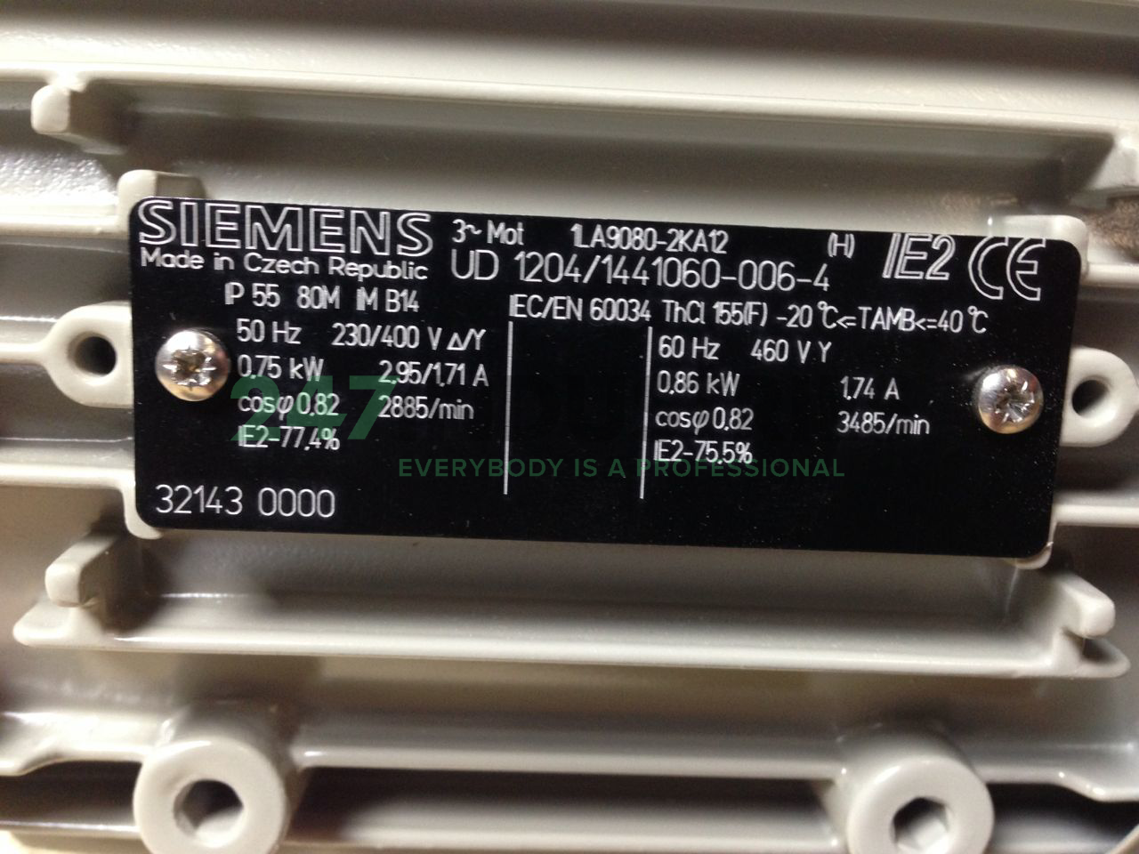 1LA9080-2KA12 Siemens Image 2