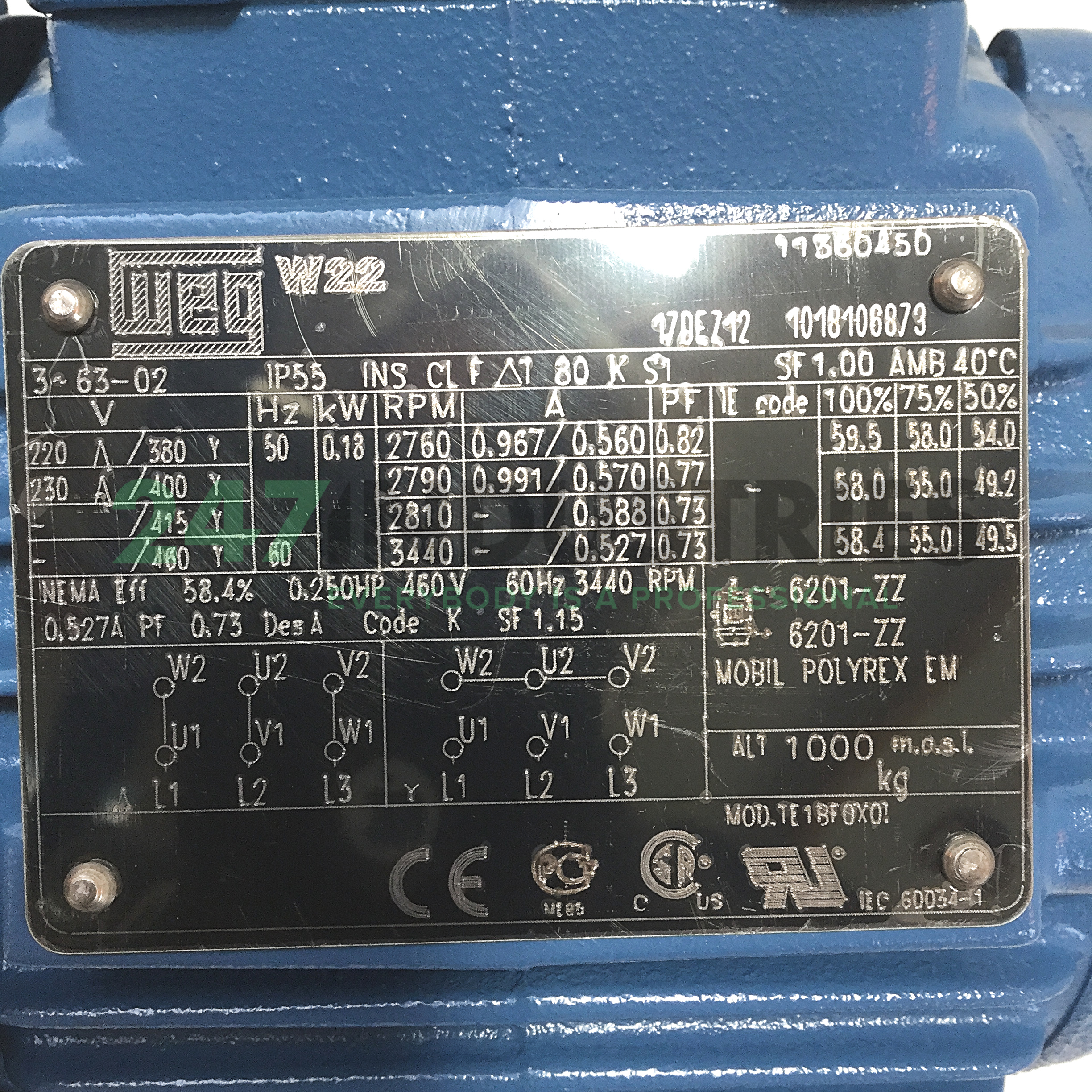 0.18K31CI0632B3 WEG Image 4