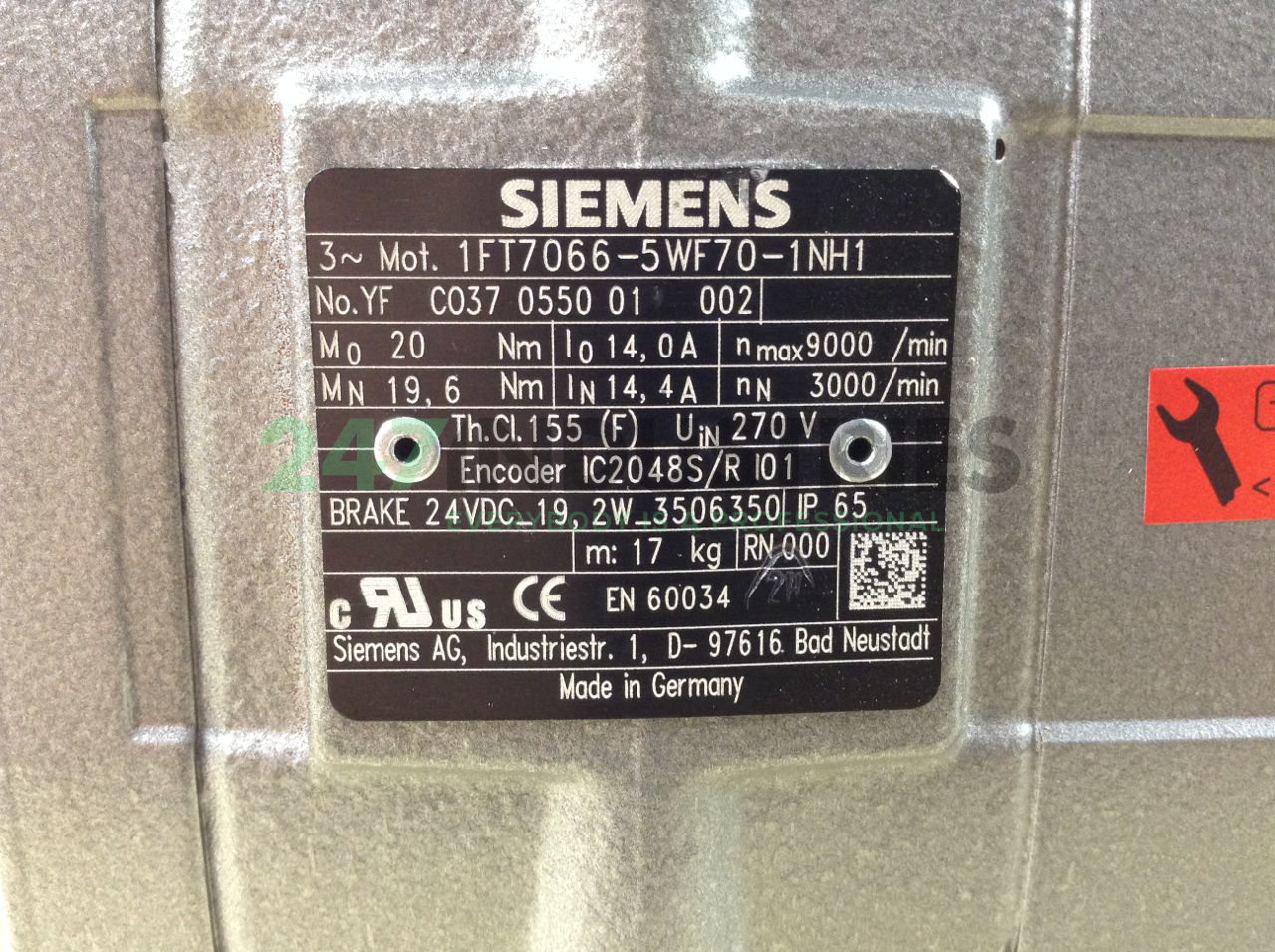 1FT7066-5WF70-1NH1 Siemens Image 2
