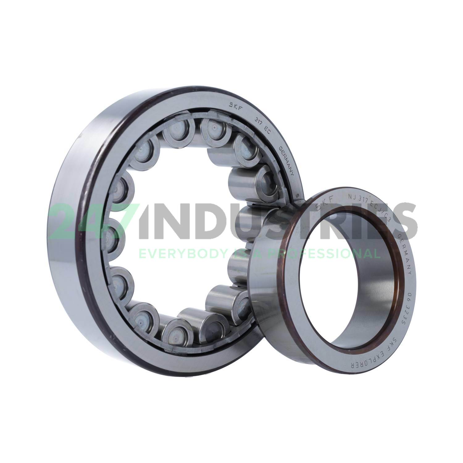 NJ317ECJ/C3 SKF Image 3