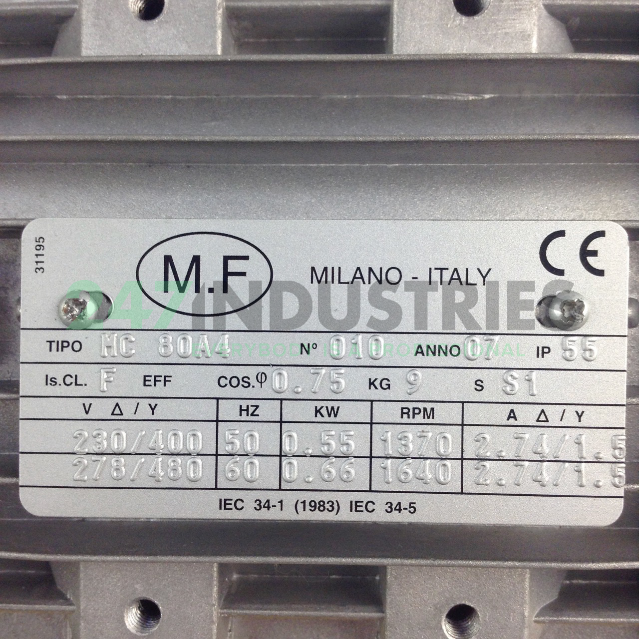 HC80A4B5 MF Motori Image 2