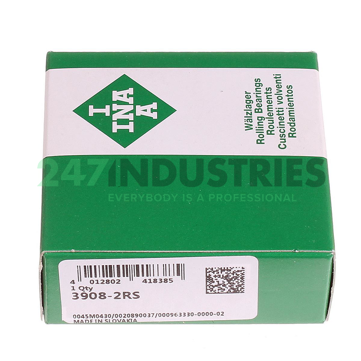 3908 2RS INA Image 2