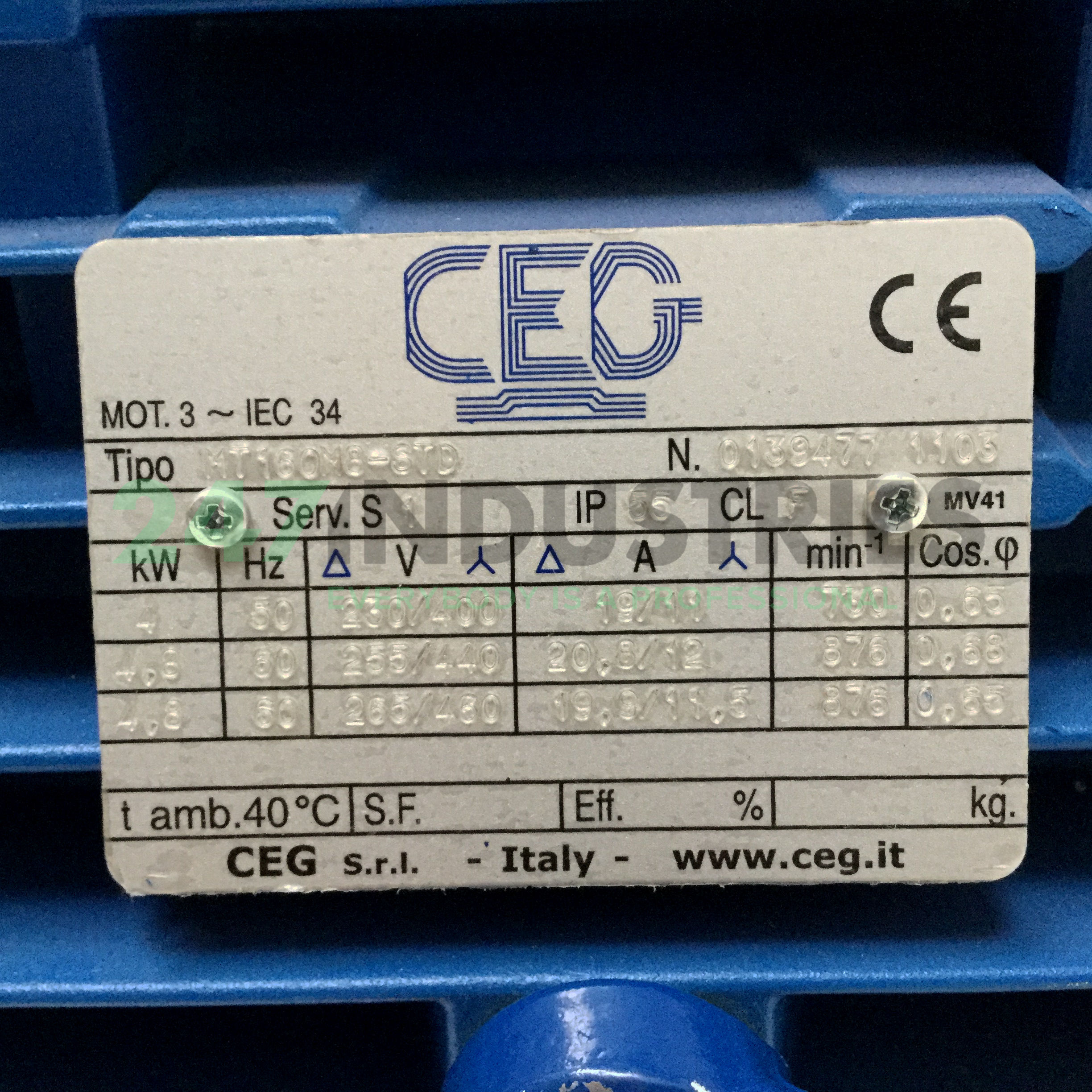MT160M6-STDB3 CEG Italy Image 4