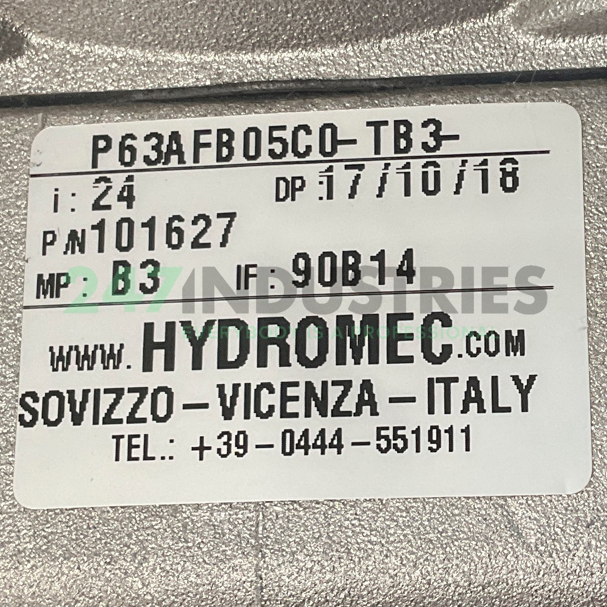 P63AFB05C0-TB3 Hydro-Mec Image 4