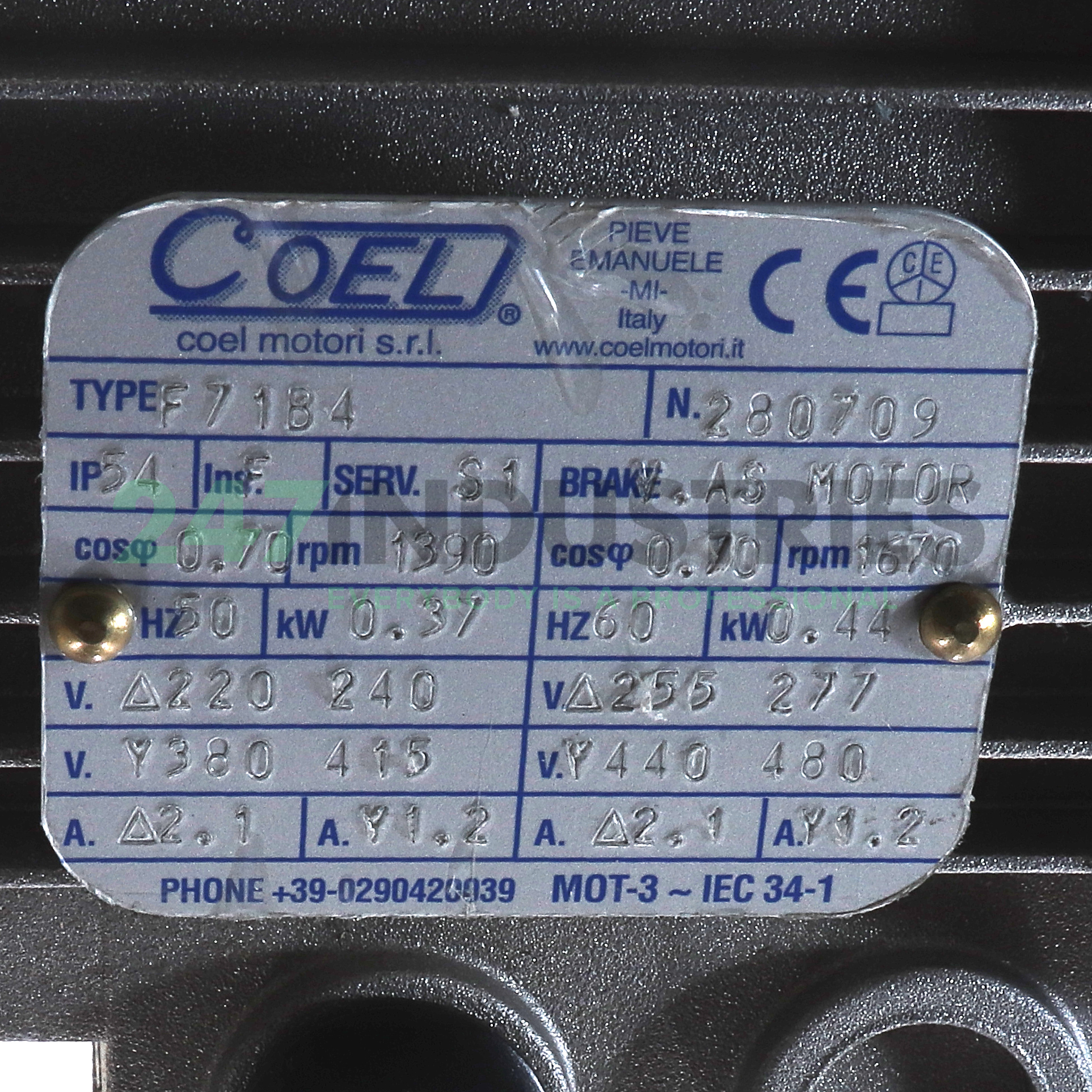 F71B4-B5 COEL Motori Image 2