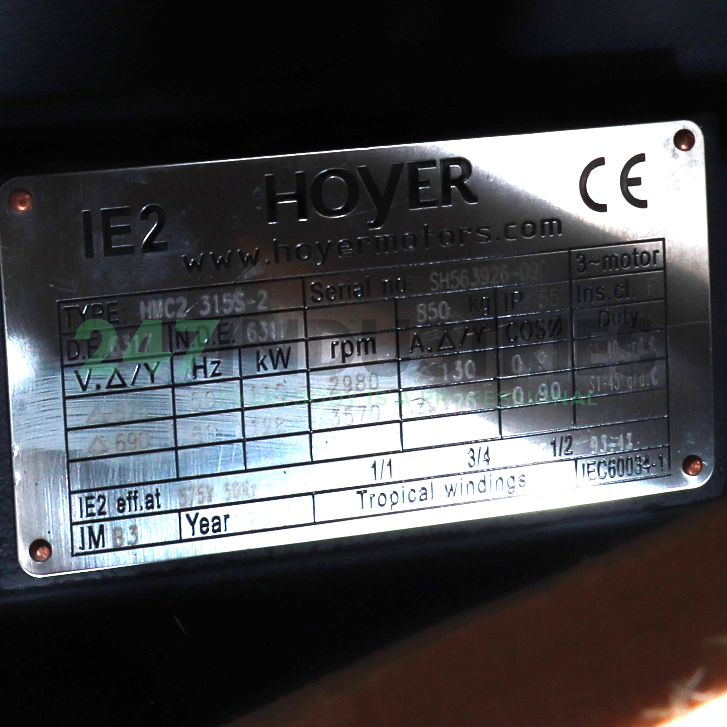 HMC2-315S-2-B3 Hoyer Image 2