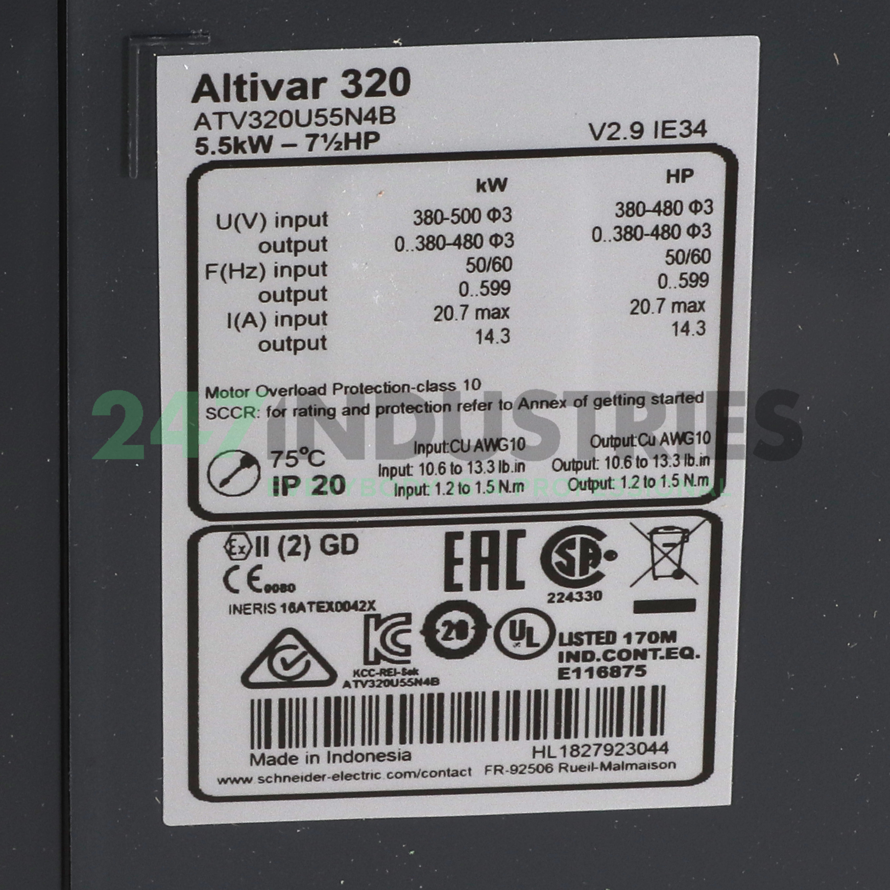 ATV320U55N4B Schneider Electric Image 3