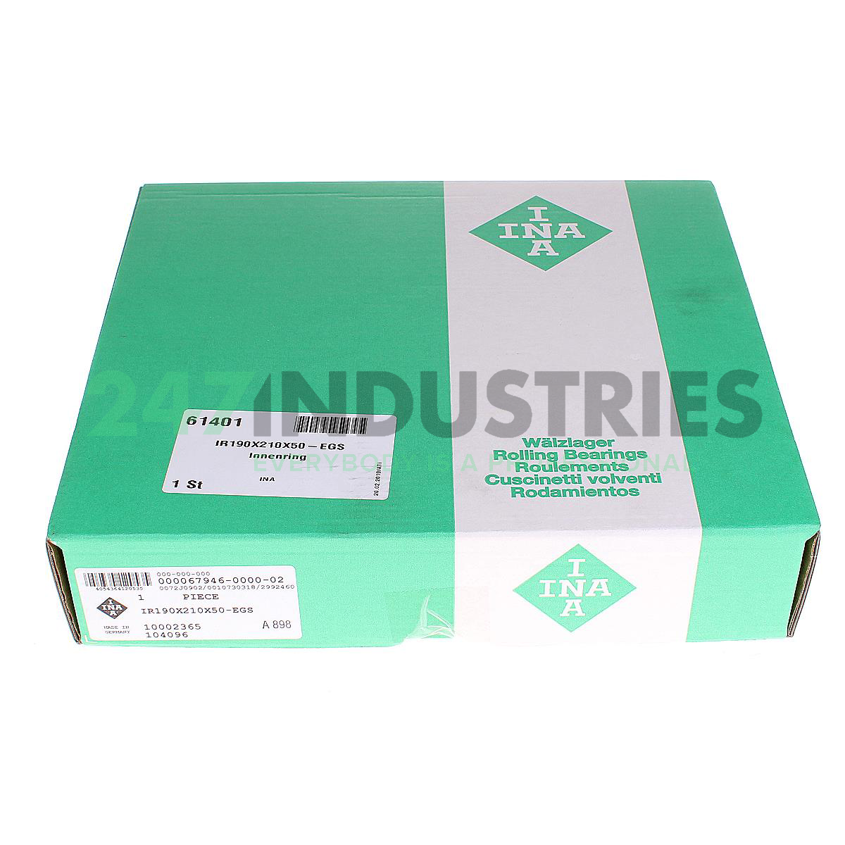 IR190X210X50-EGS INA Image 2