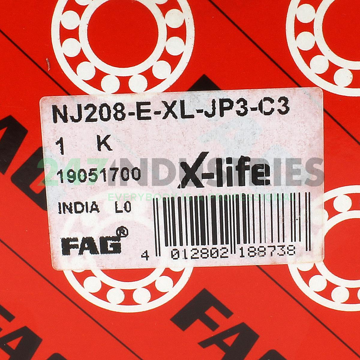 NJ208-E-XL-JP3-C3 FAG Image 7