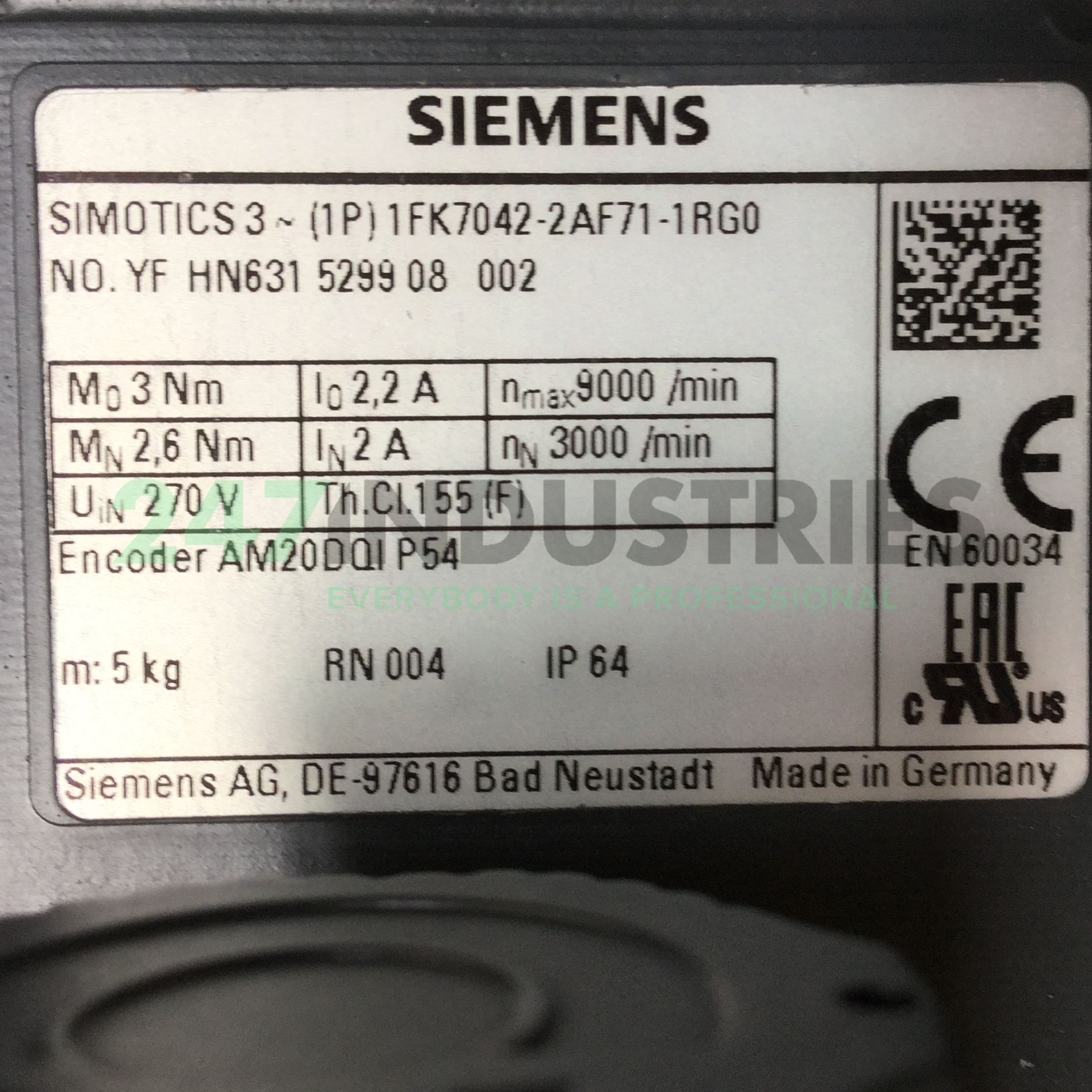 1FK7063-2AC71-1RG0 Siemens Image 4