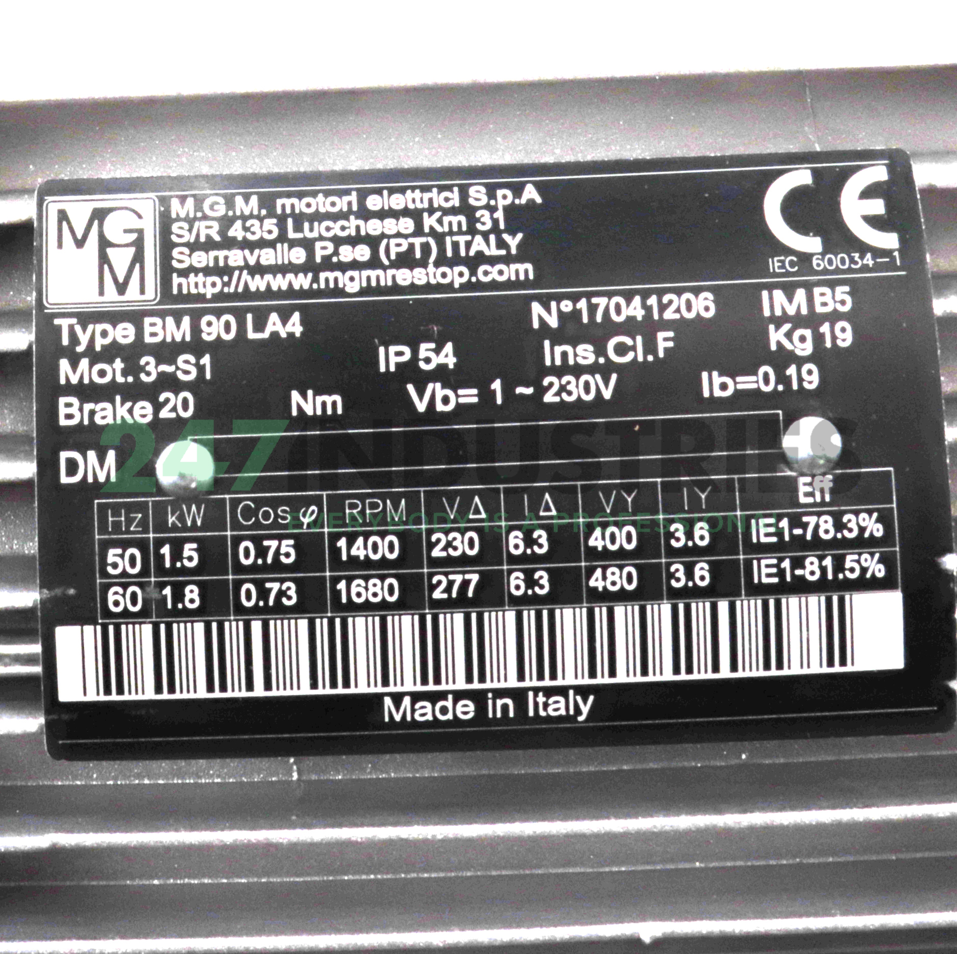 BM90LA4-B5 MGM Image 4