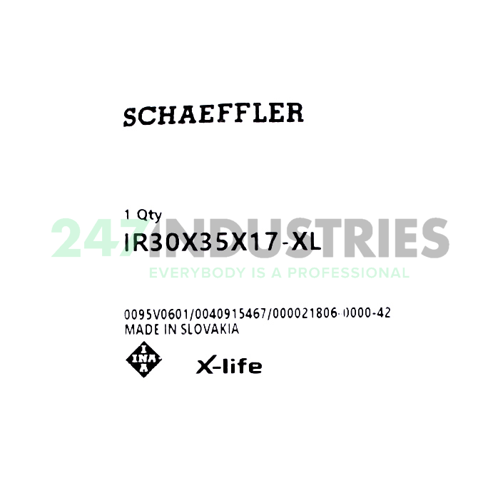 IR30X35X17-XL INA Image 2