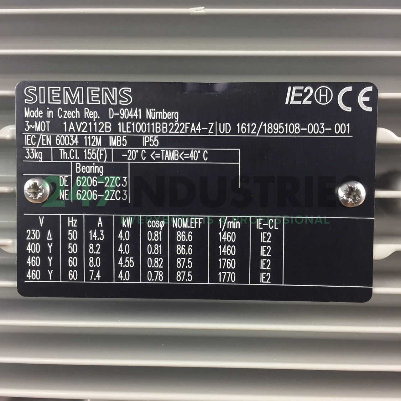 1LE1001-1BB22-2FA4-Z Siemens Image 4