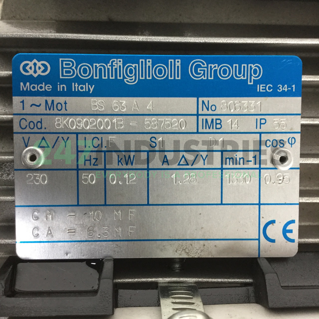 BS63A4B14 Bonfiglioli Image 2