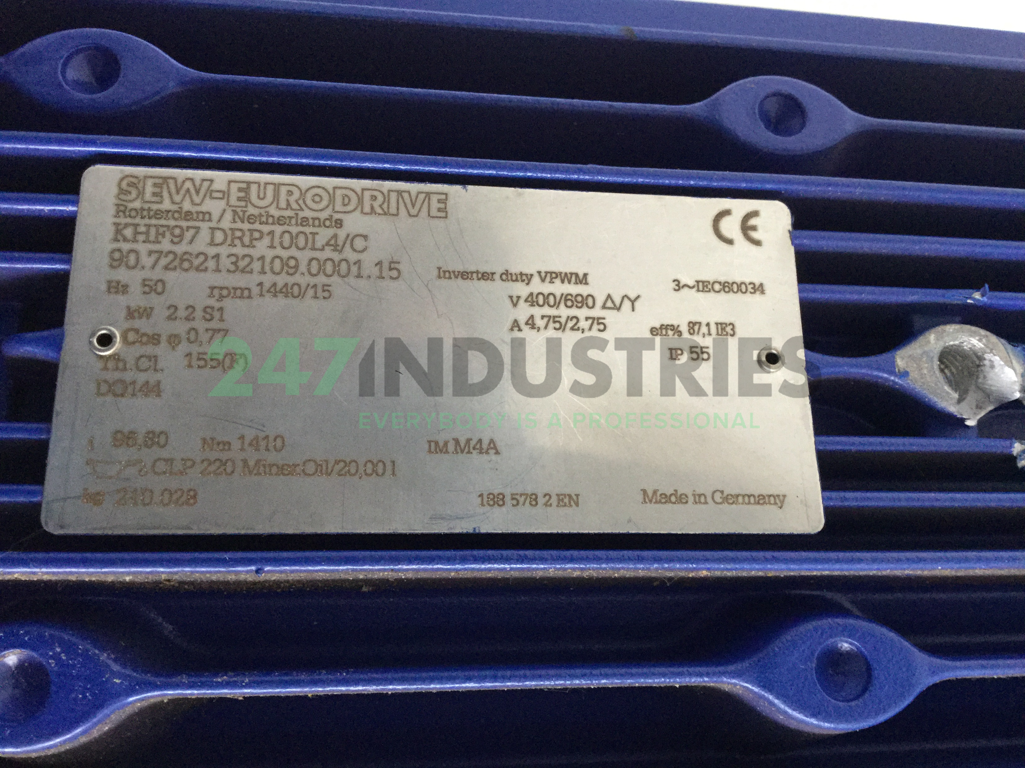 KHF97DRP100L4/C-I96,80 SEW-EURODRIVE Image 4