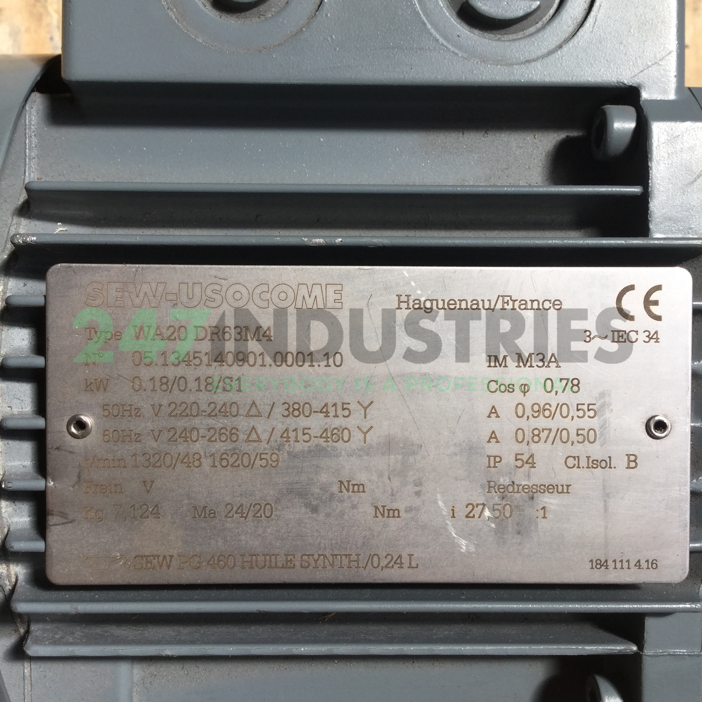 SA47/DT71D4 SEW-EURODRIVE Image 4