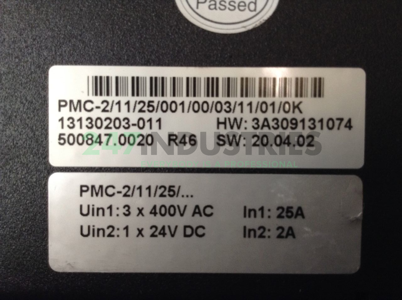 PMC-2/11/25/001/00/0 Elau Image 2