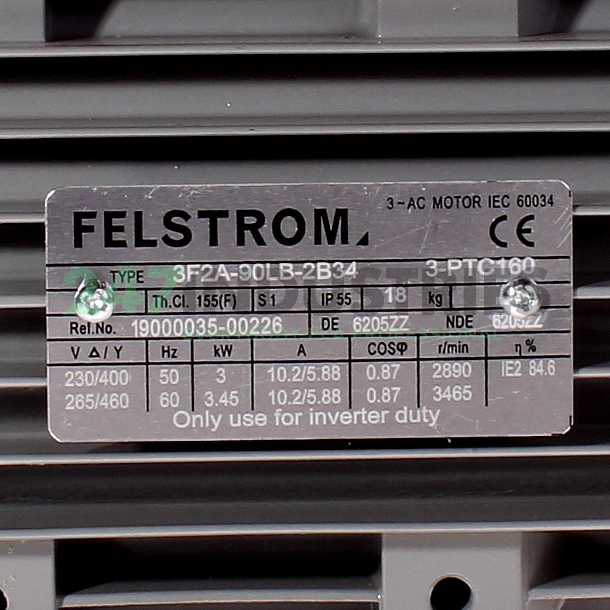 3F2A-90LB-2B34 Felstrom Image 2