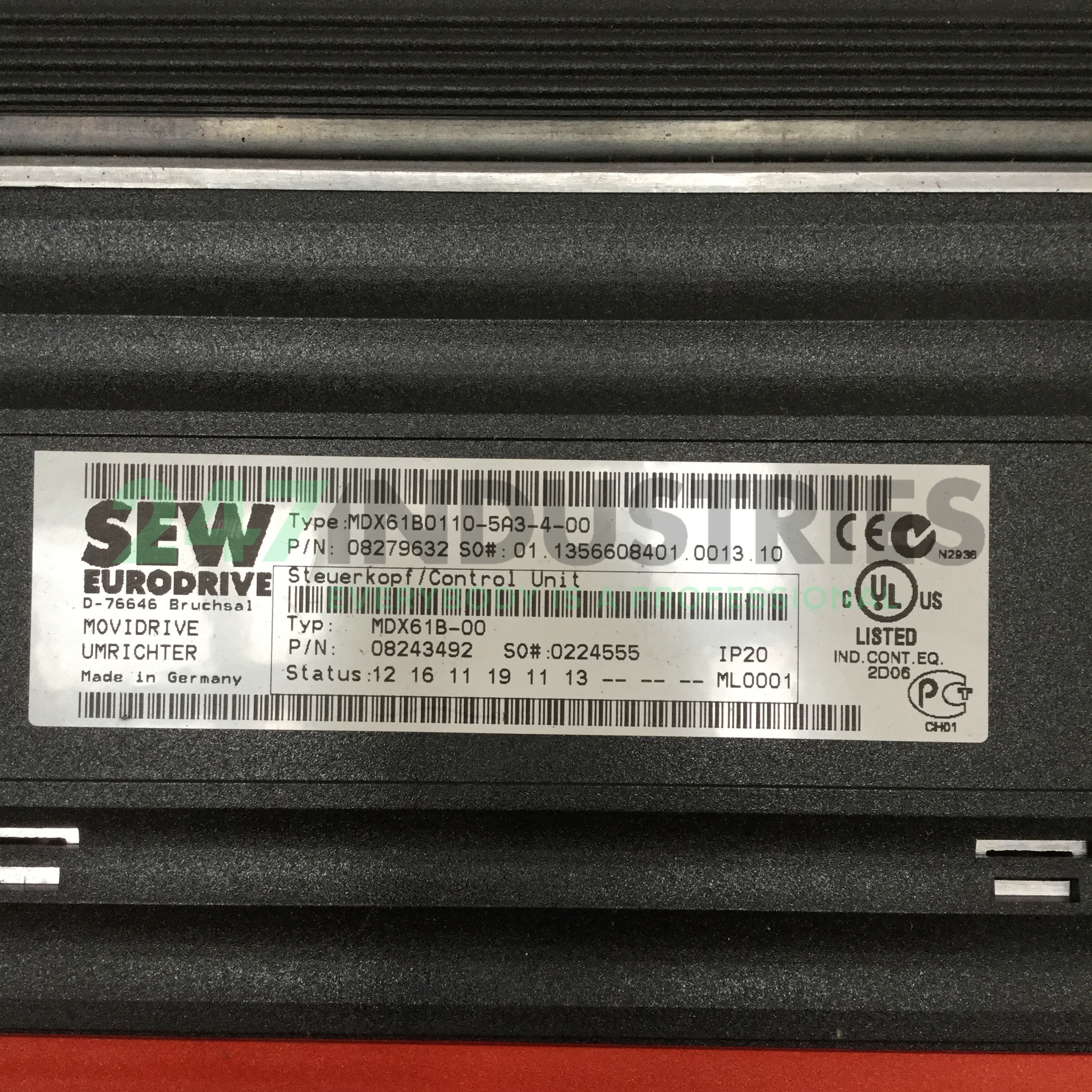 MDX61B0110-5A3-4-00 SEW-EURODRIVE Image 4