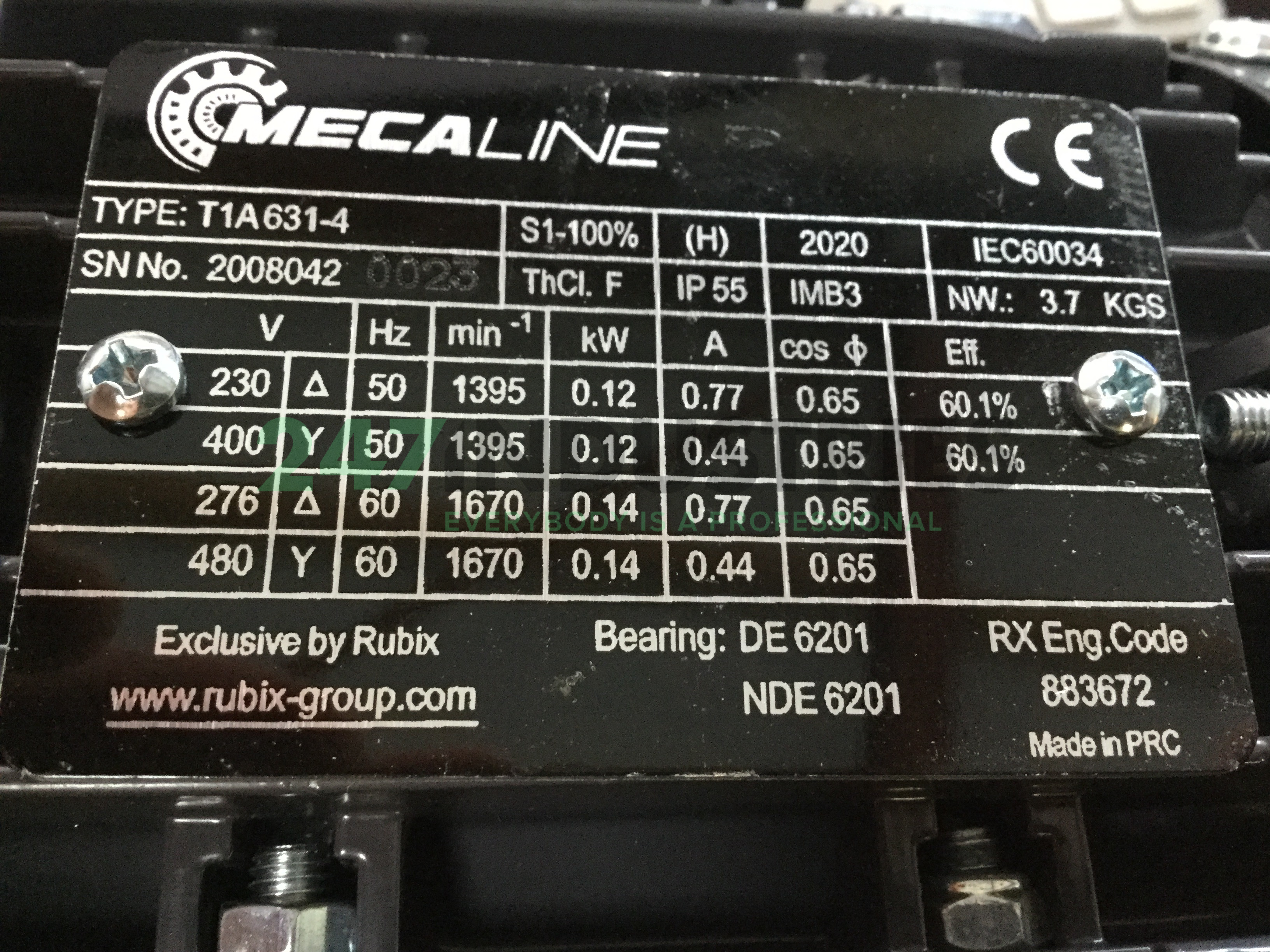 T1A631-4B3 Mecaline Image 4