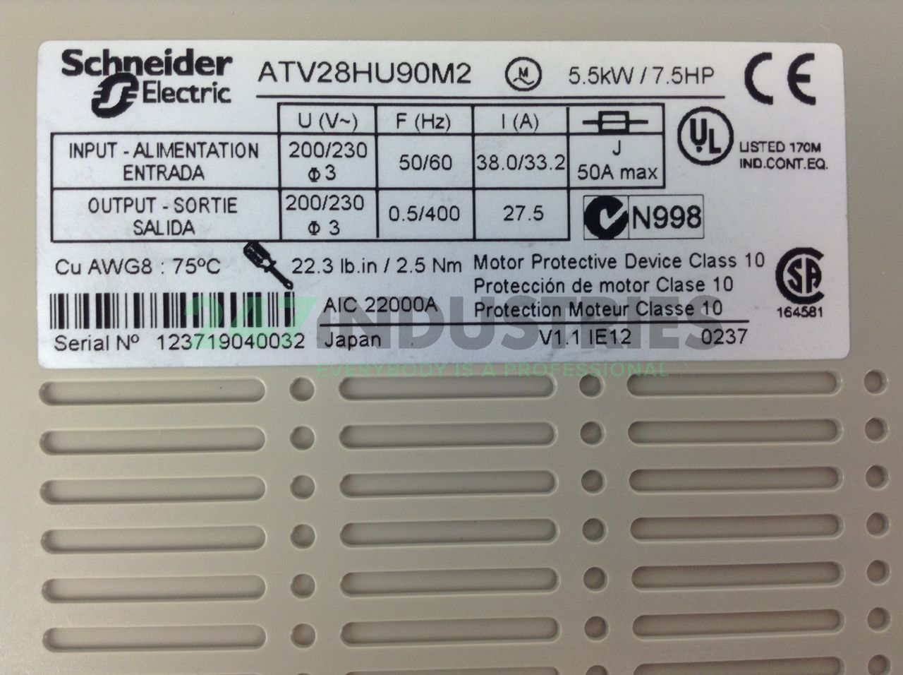 ATV28HU90M2 Schneider Electric Image 3