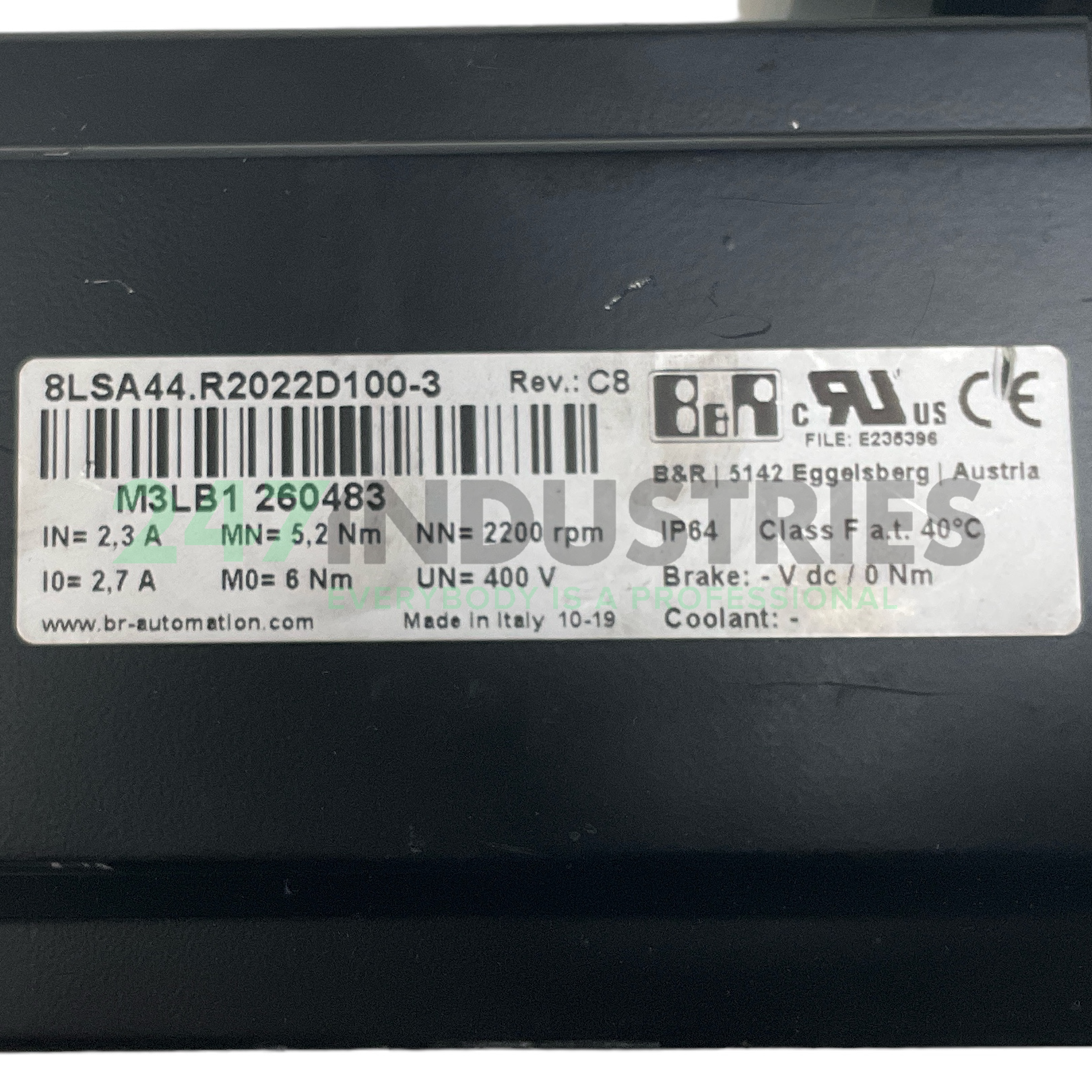 8LSA44.R2022D100-3 B&R Automation Image 4