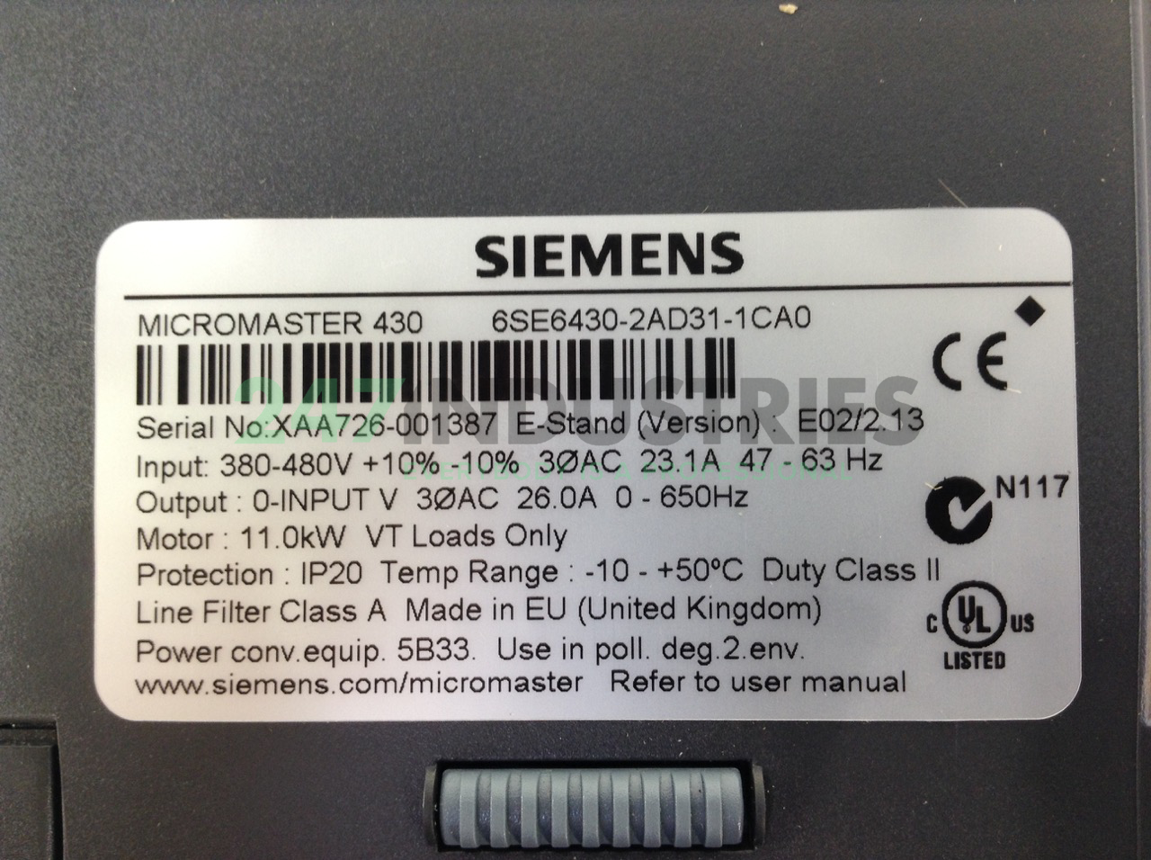 6SE6430-2AD31-1CA0 Siemens Image 6