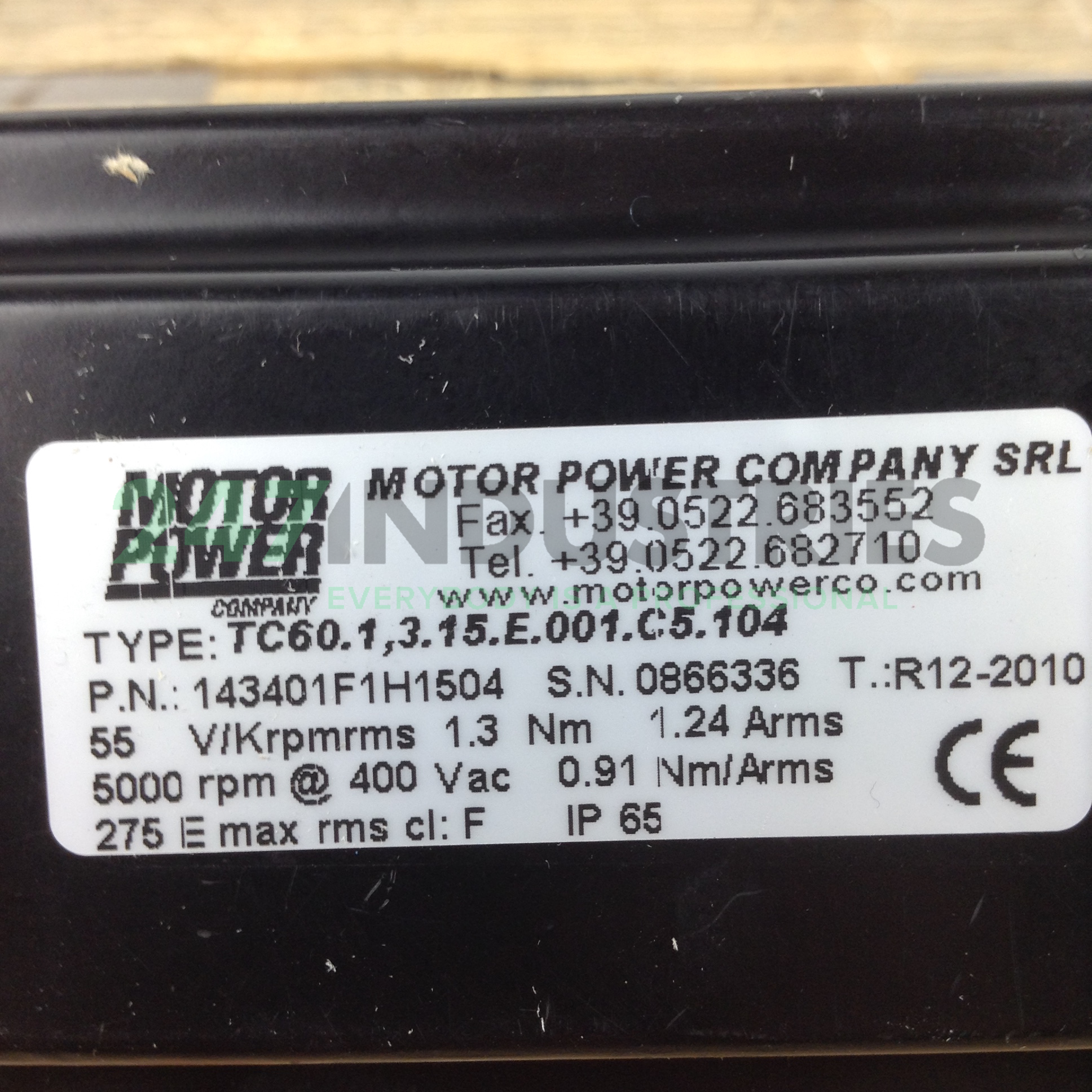 TC60.1,3.15.E.001.C5. Motor Power Company Image 2