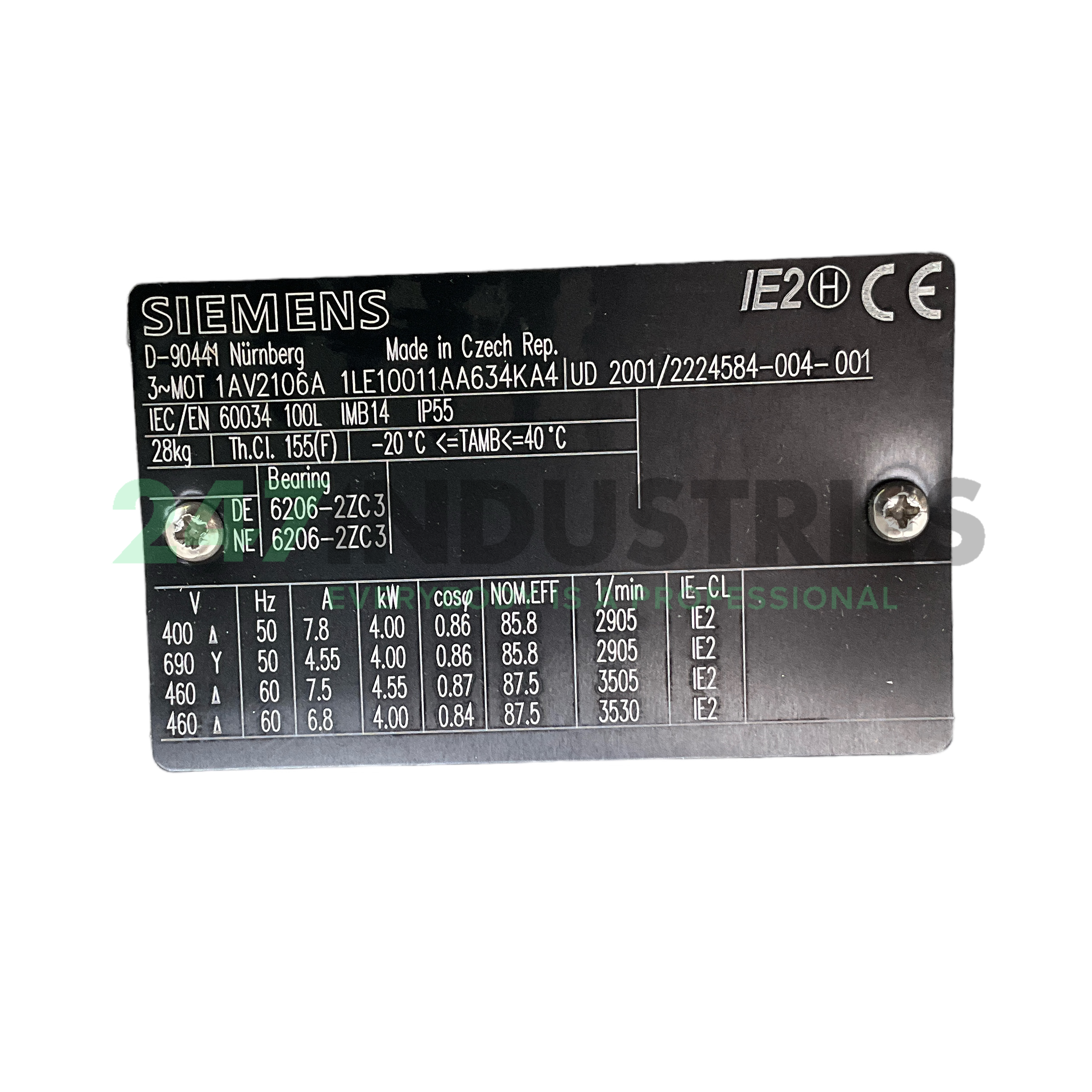 1LE1001-1AA63-4KA4 Siemens Image 4