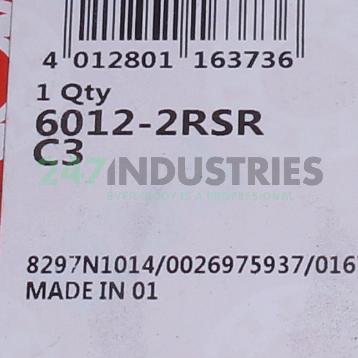 6012.2RSR.C3 FAG Image 5