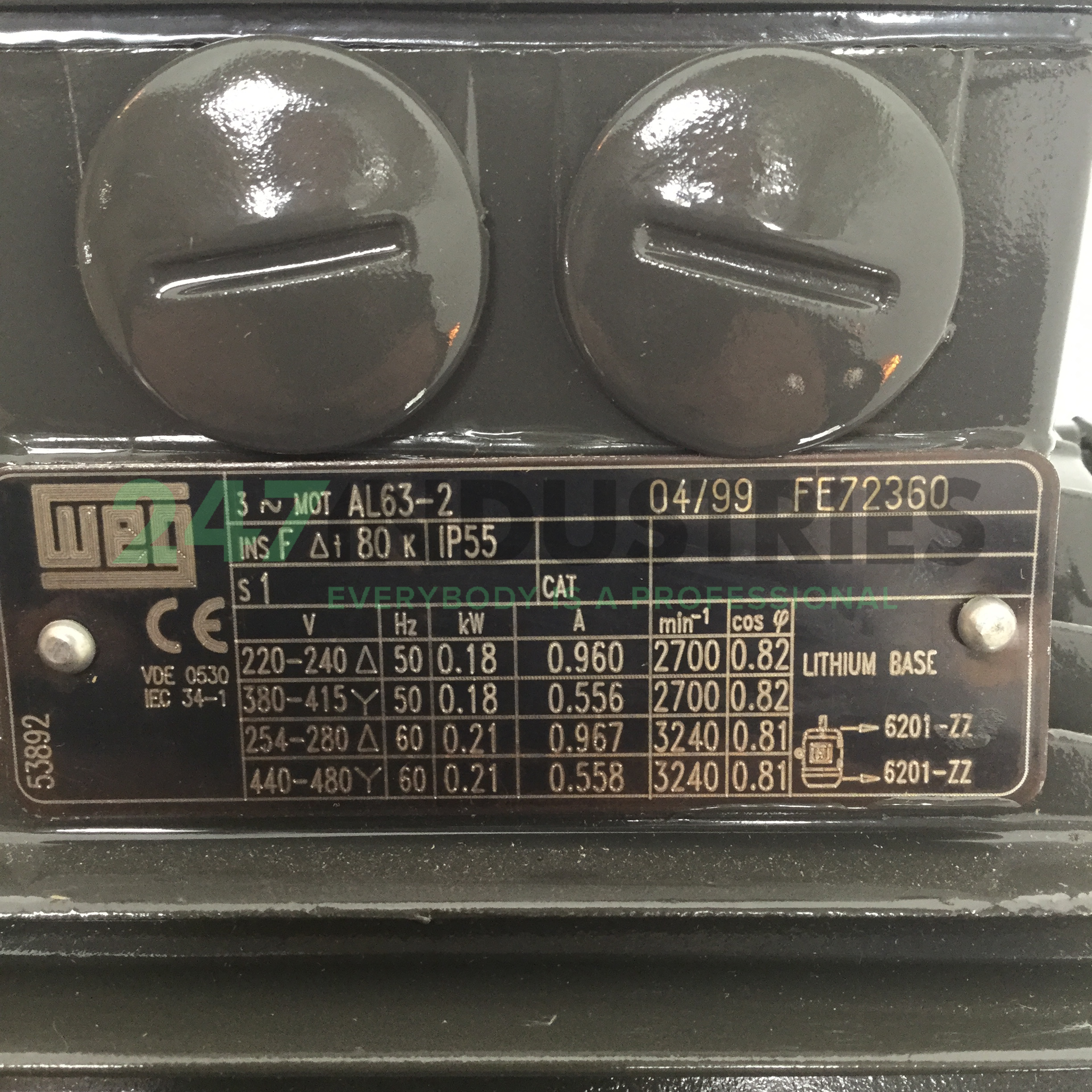 0.18K31AL0632B3 WEG Image 4