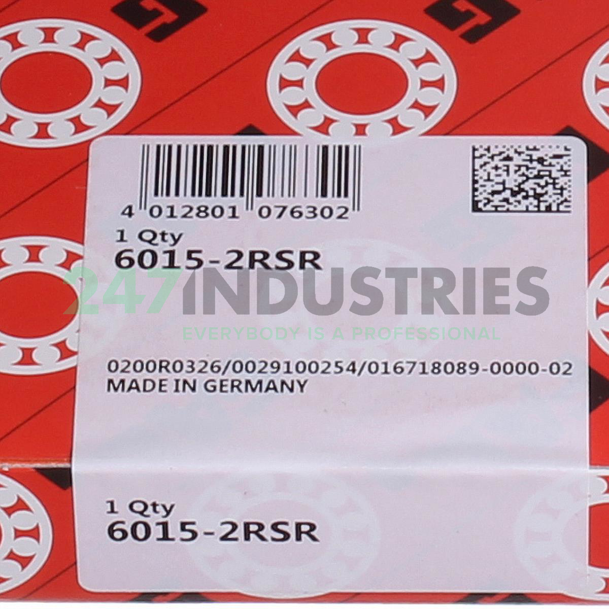 6015-2RSR FAG Image 5