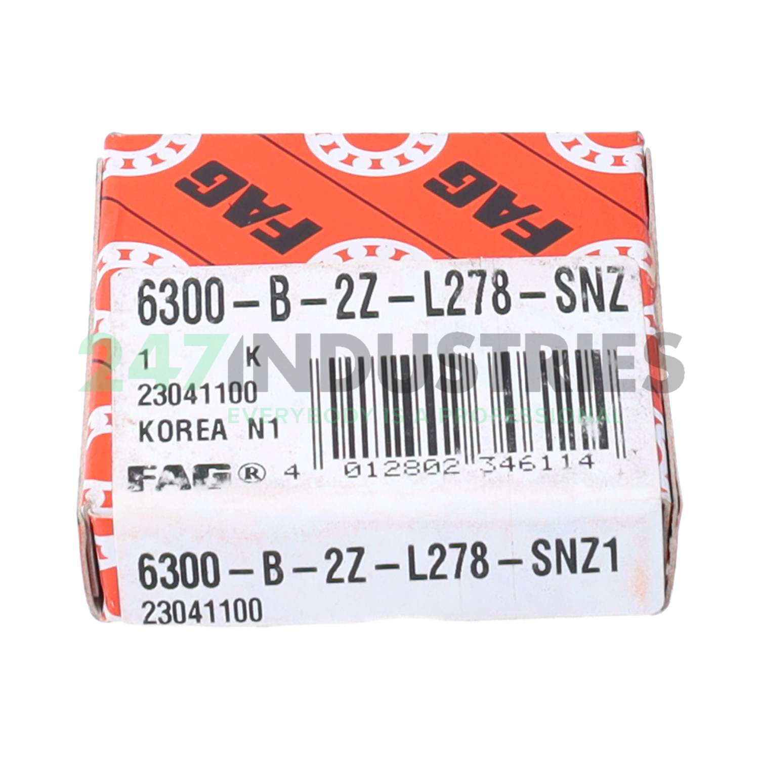 6300-B-2Z-L278-C3-SNZ1 FAG Image 2