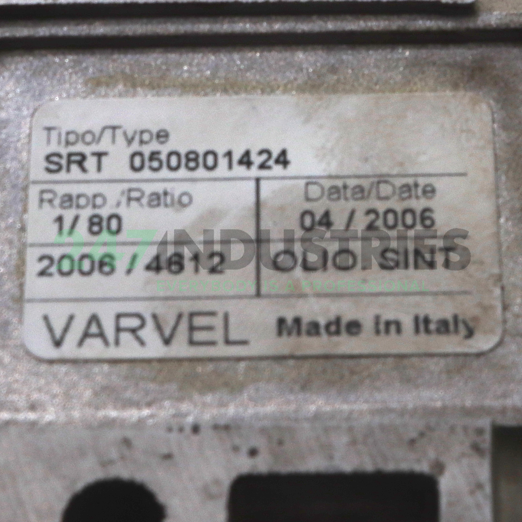 SRT050801424-71B14 Varvel Image 2