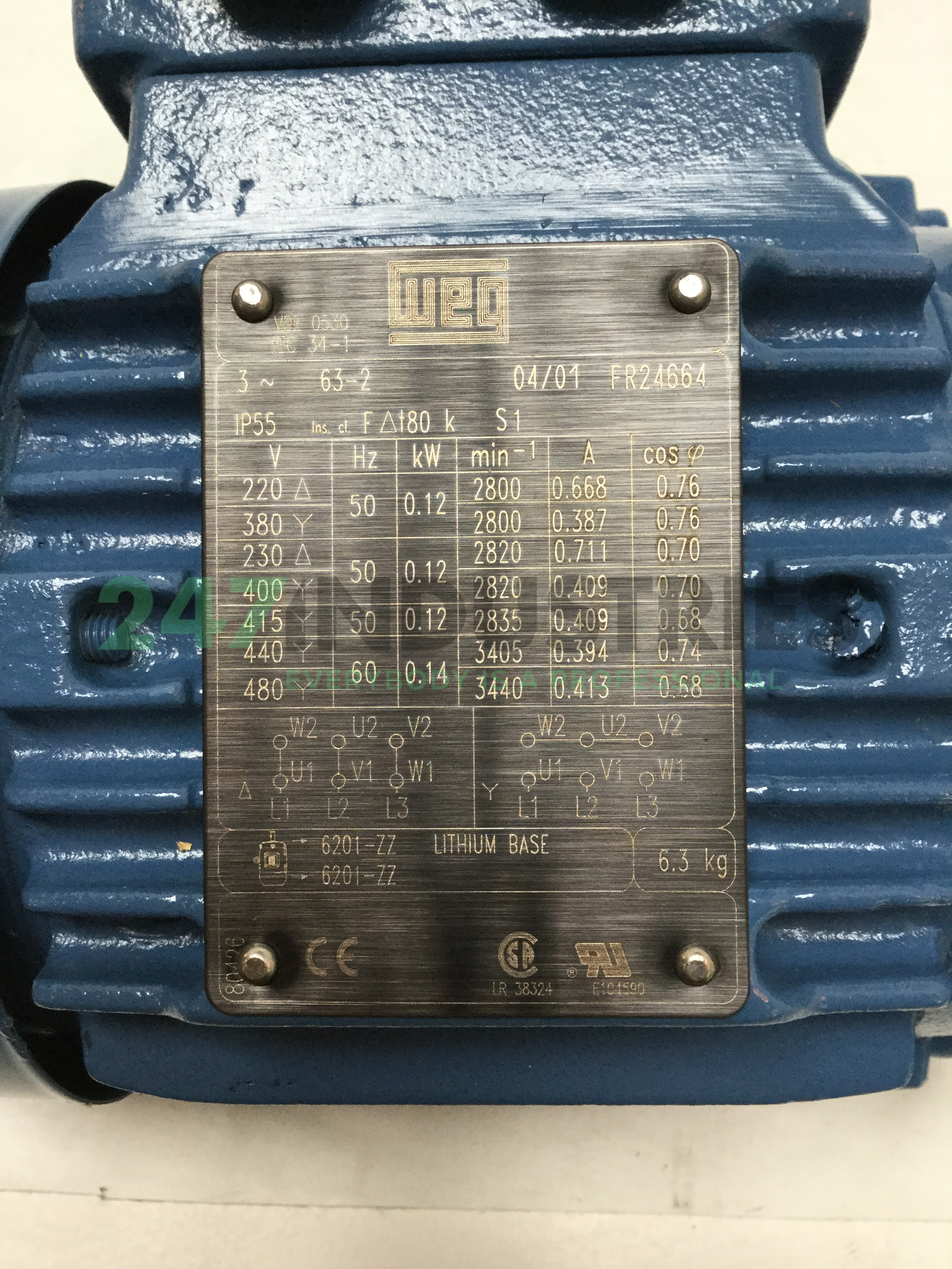 0.12K31CI0632B5 WEG Image 4