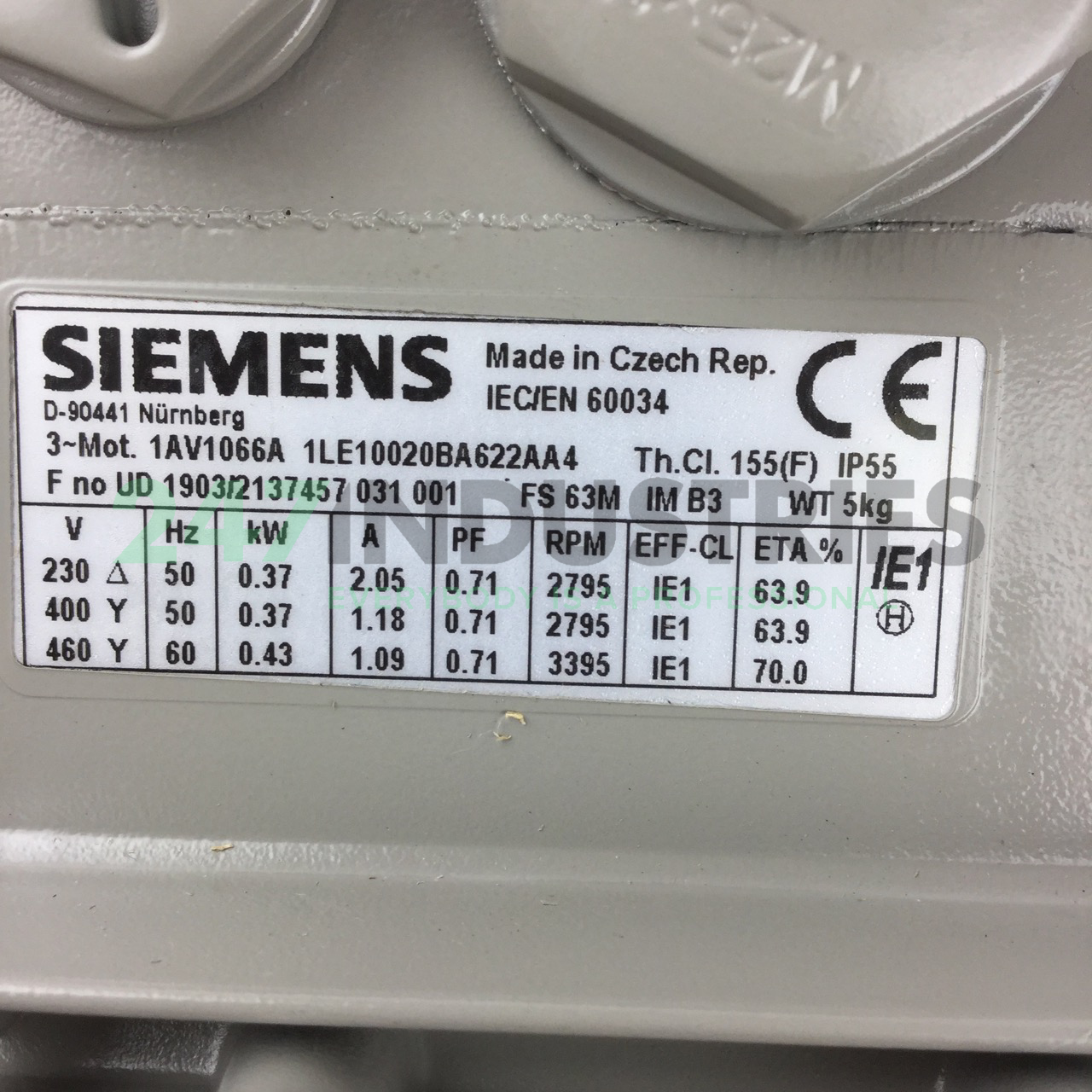 1LE1002-0BA62-2AA4 Siemens Image 2